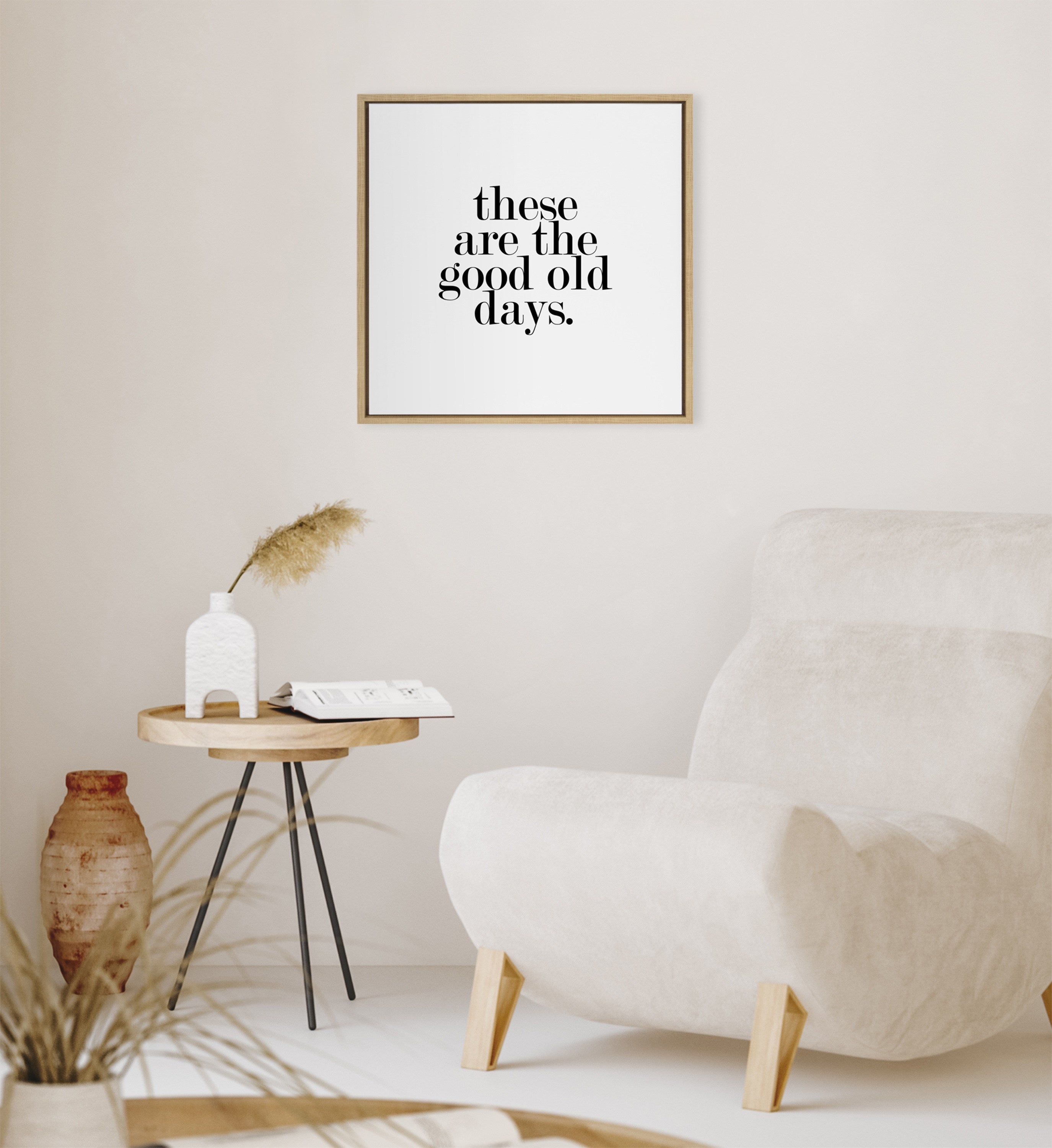 Sylvie Good Old Days Framed Canvas by kateandlaurel - product image 10 for Resin Society
