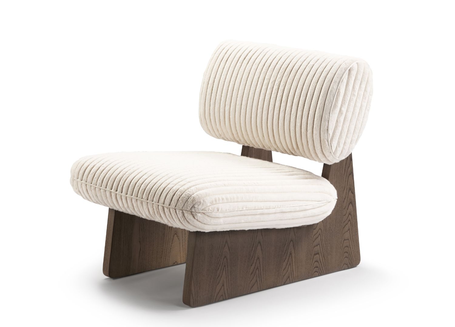 Elena Armless Accent Chair detail image - Resin Society