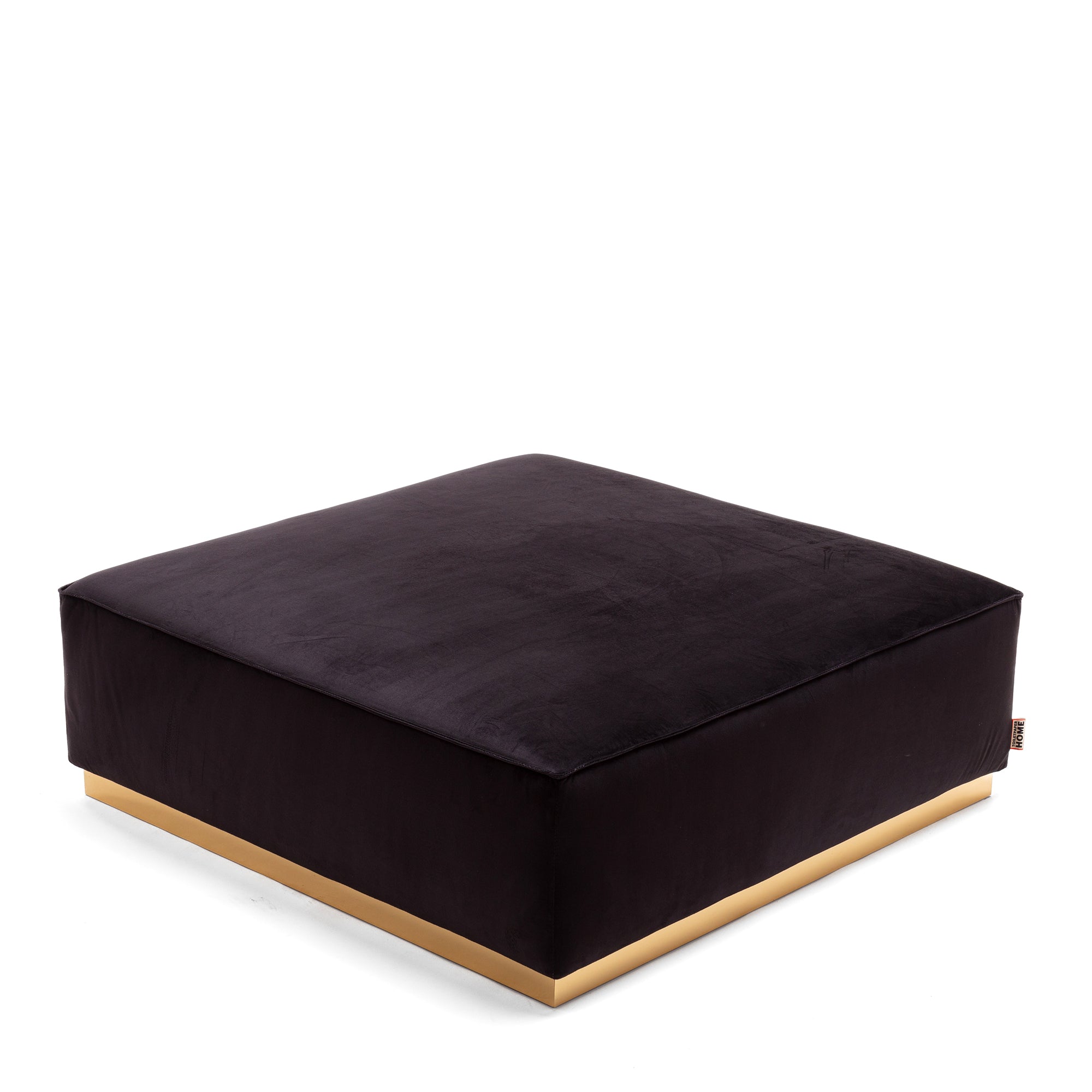 Modular Pouf Black detail image - Resin Society