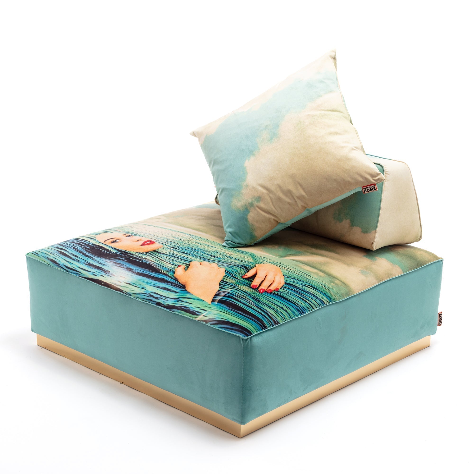 Modular Pouf Seagirl detail image - Resin Society