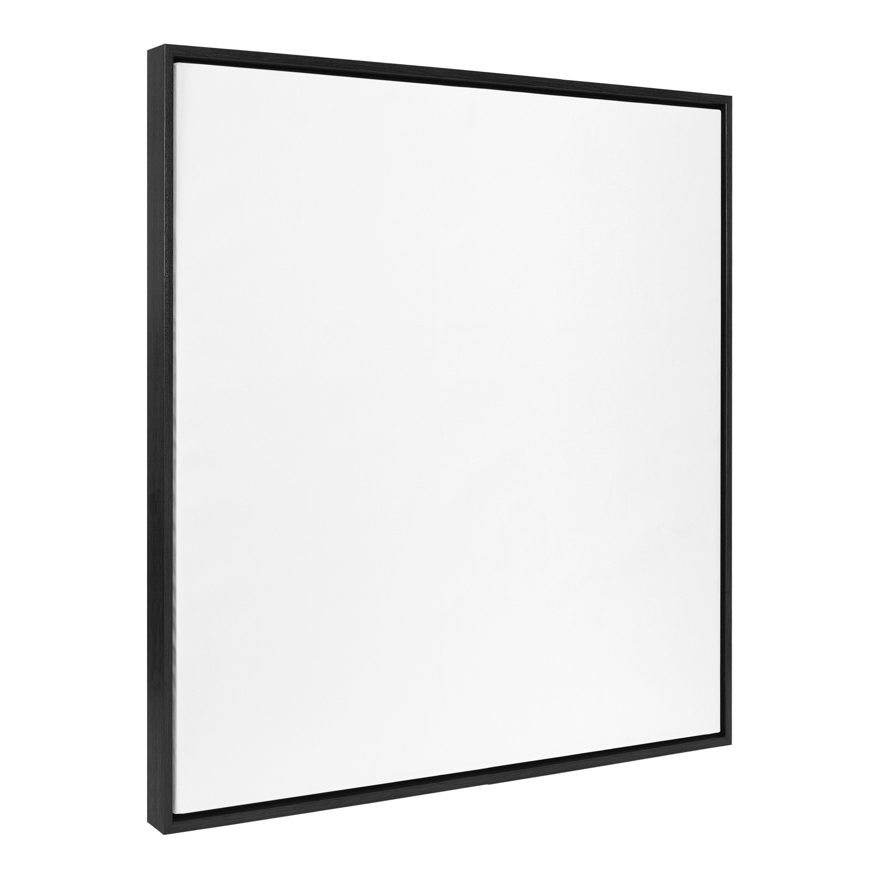 Sylvie Blank Framed Canvas 30x30