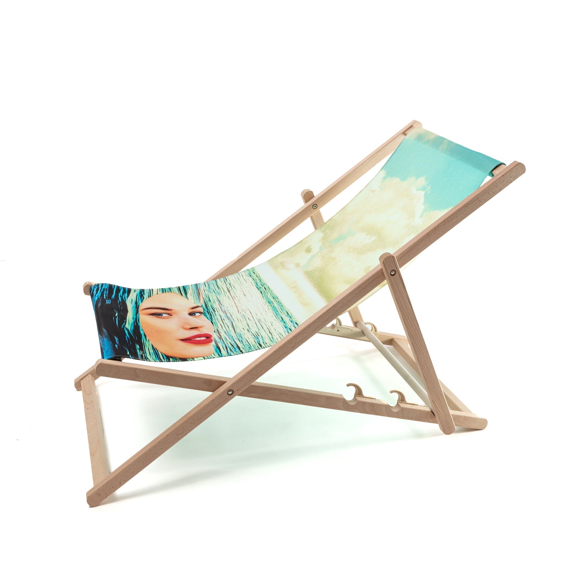 Deck Chair Girl in the Sea detail image - Resin Society