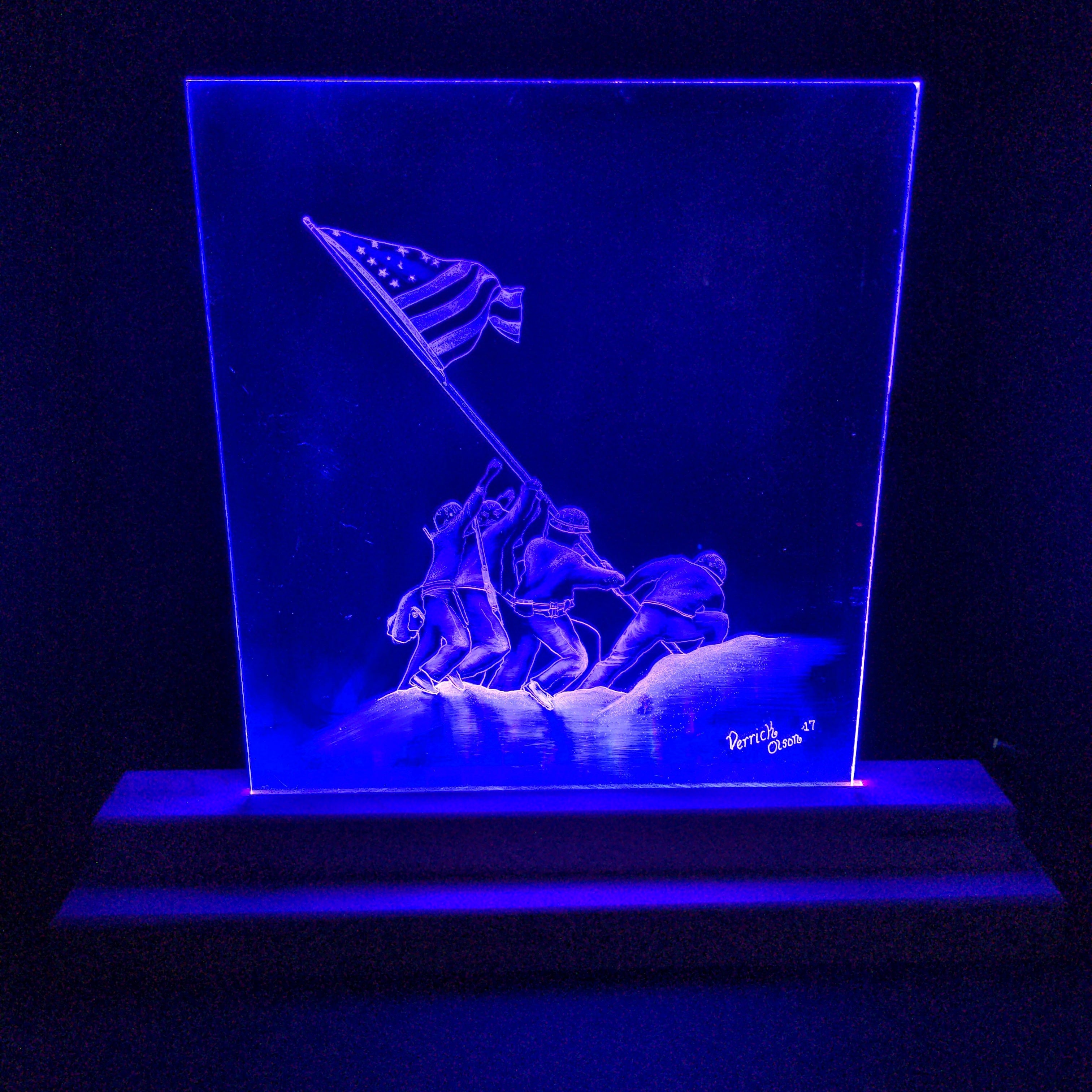 Raise the Flag (standard LED) by D-Lighted Designs
