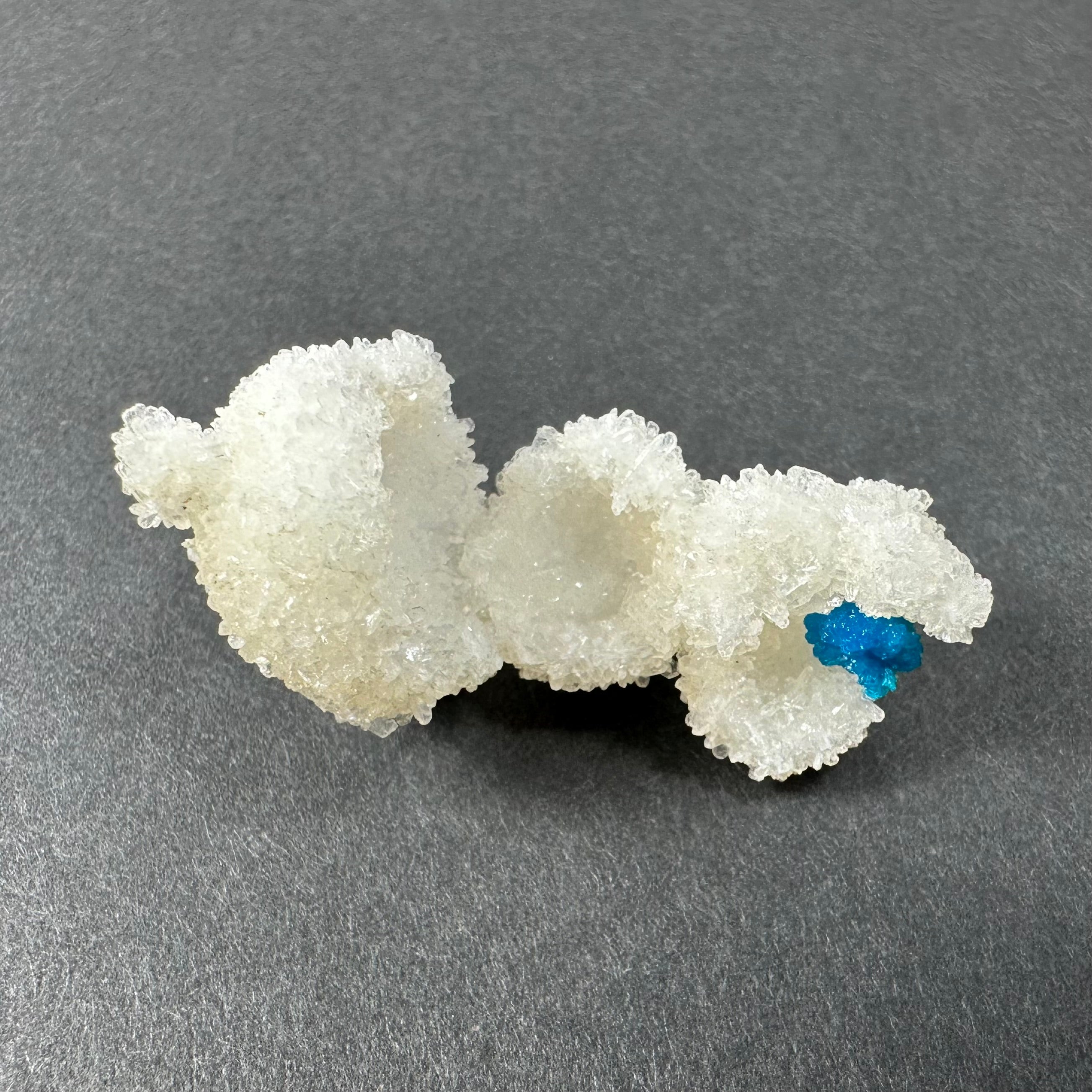 Cavansite Ball 'Floaters' on Stilbite MD by Rare Earth Gallery