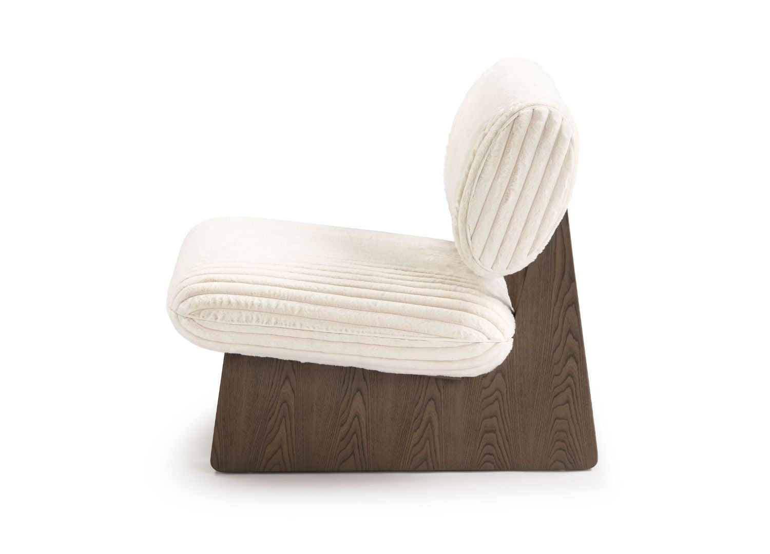Elena Armless Accent Chair detail image - Resin Society