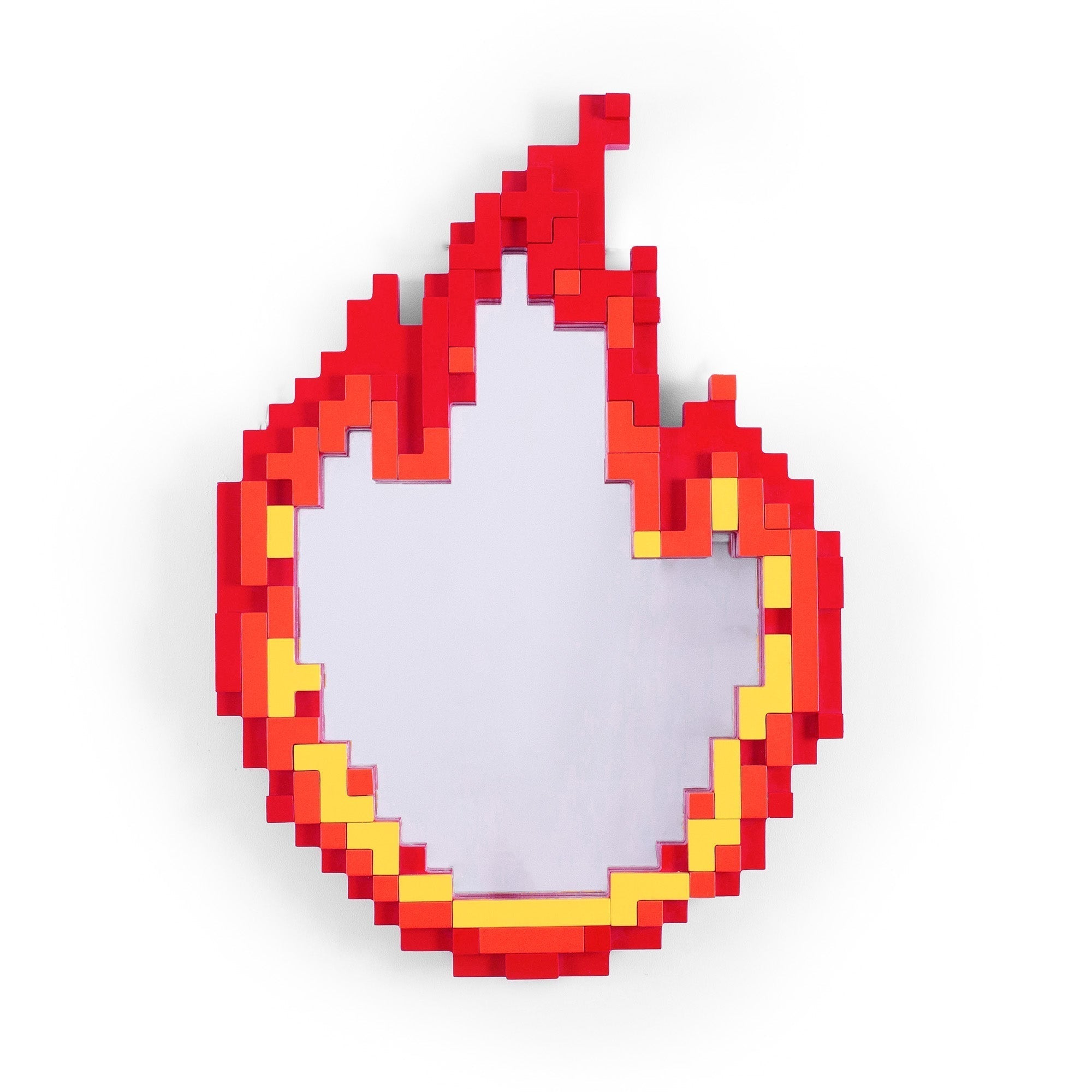 Pixel mirror - Flame by DEKOR - main product image for Resin Society