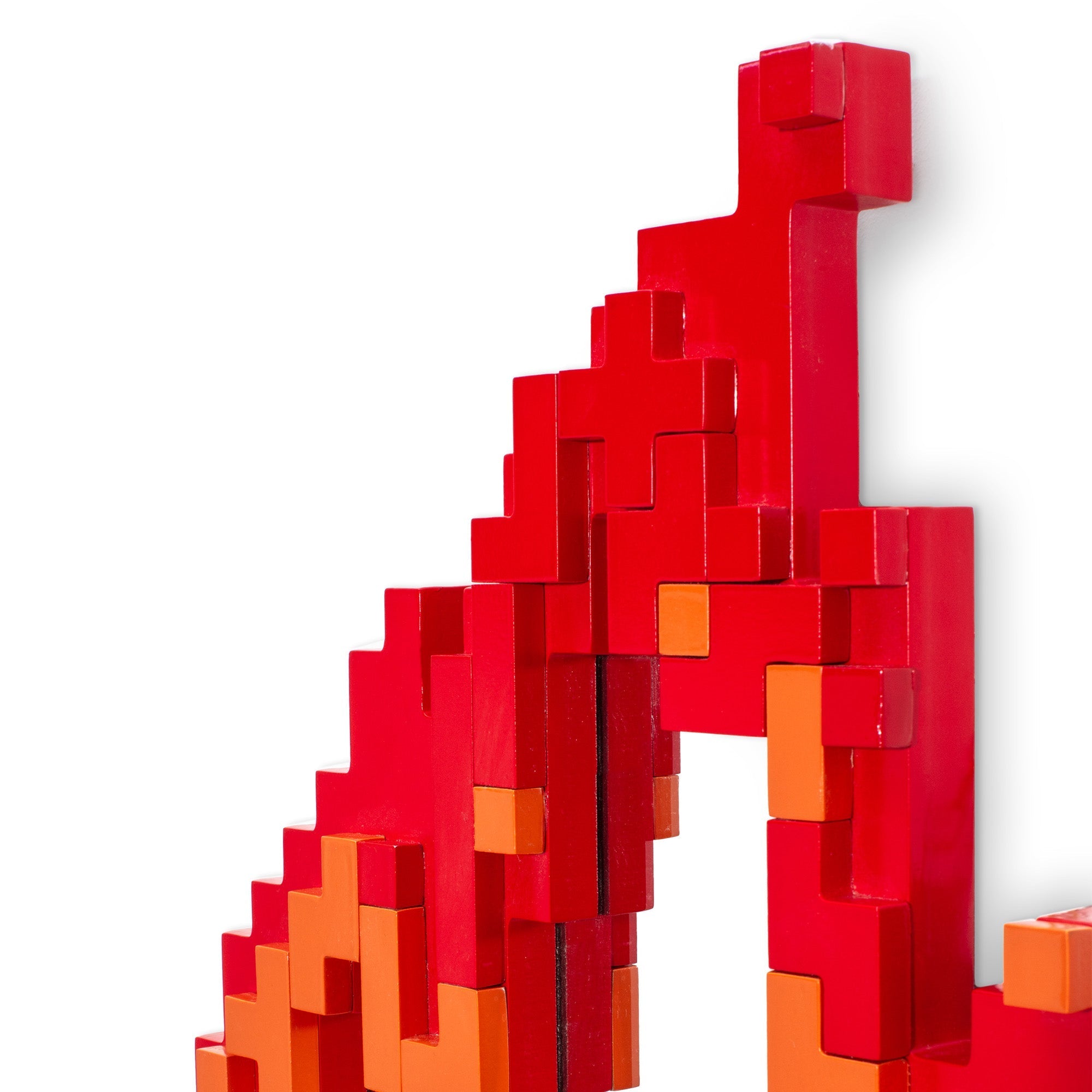 Pixel mirror - Flame by DEKOR - product image 4 for Resin Society