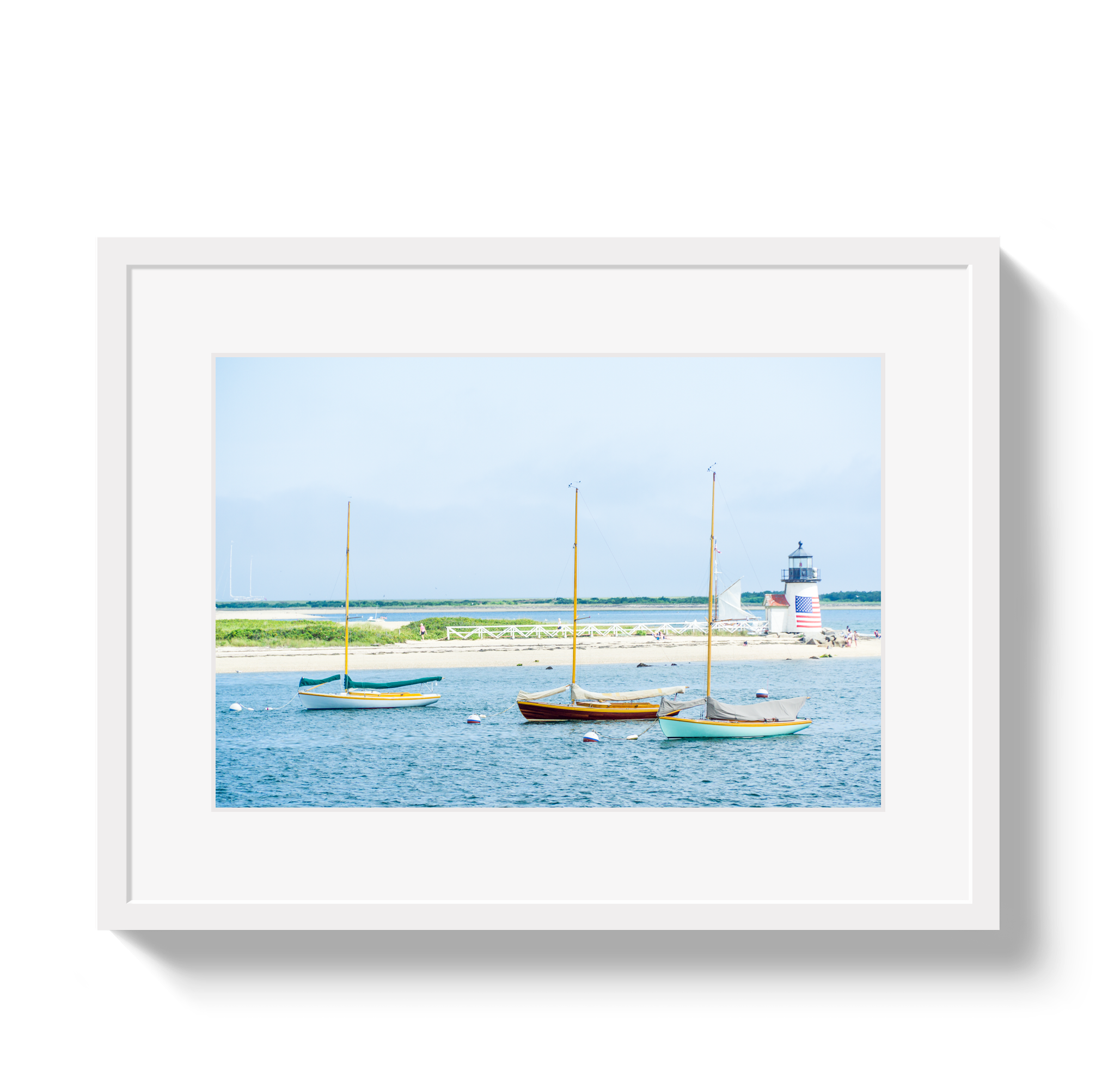 Moored in Nantucket by Johnny Vacay - product image 2 for Resin Society