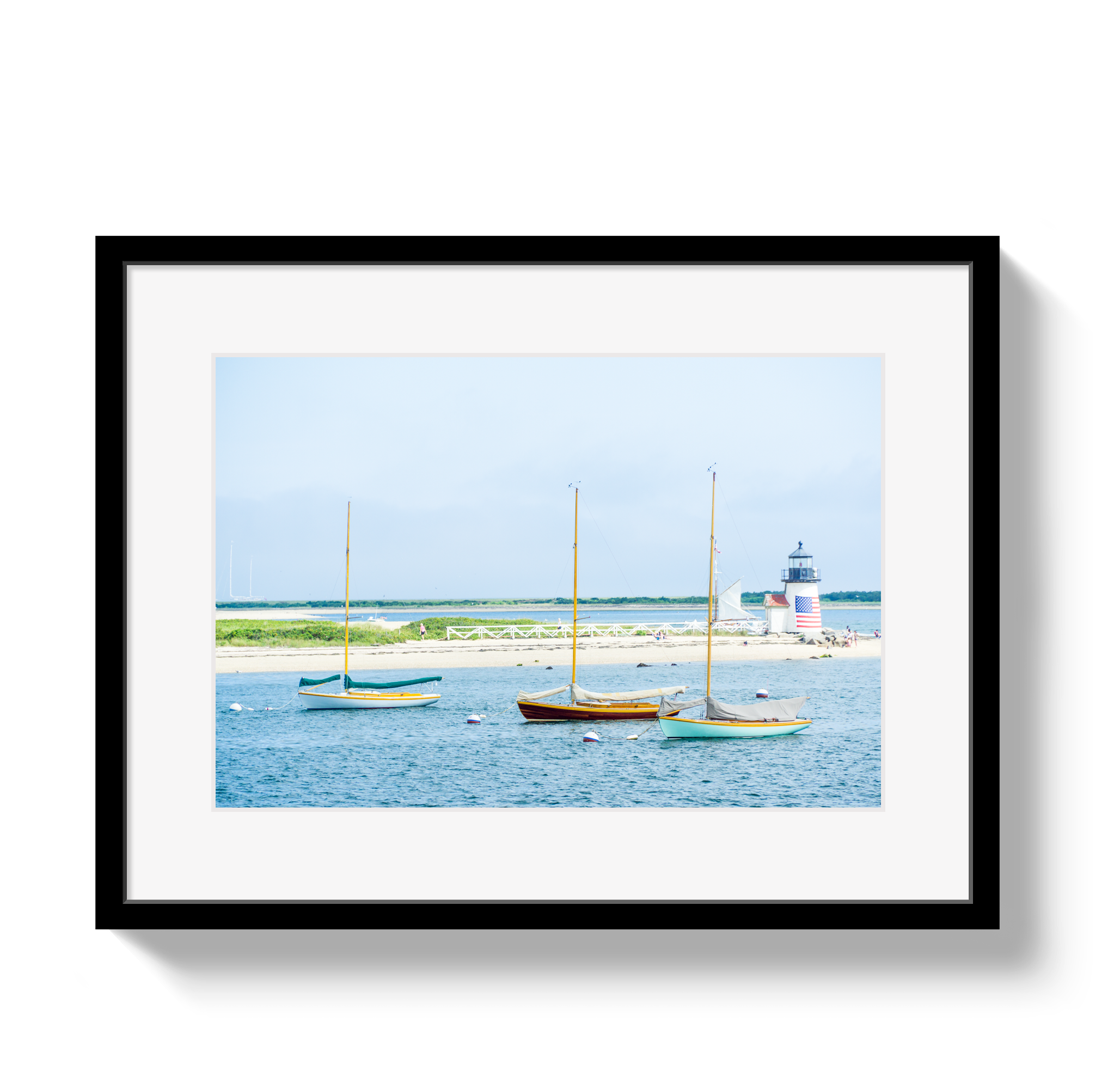 Moored in Nantucket by Johnny Vacay - main product image for Resin Society