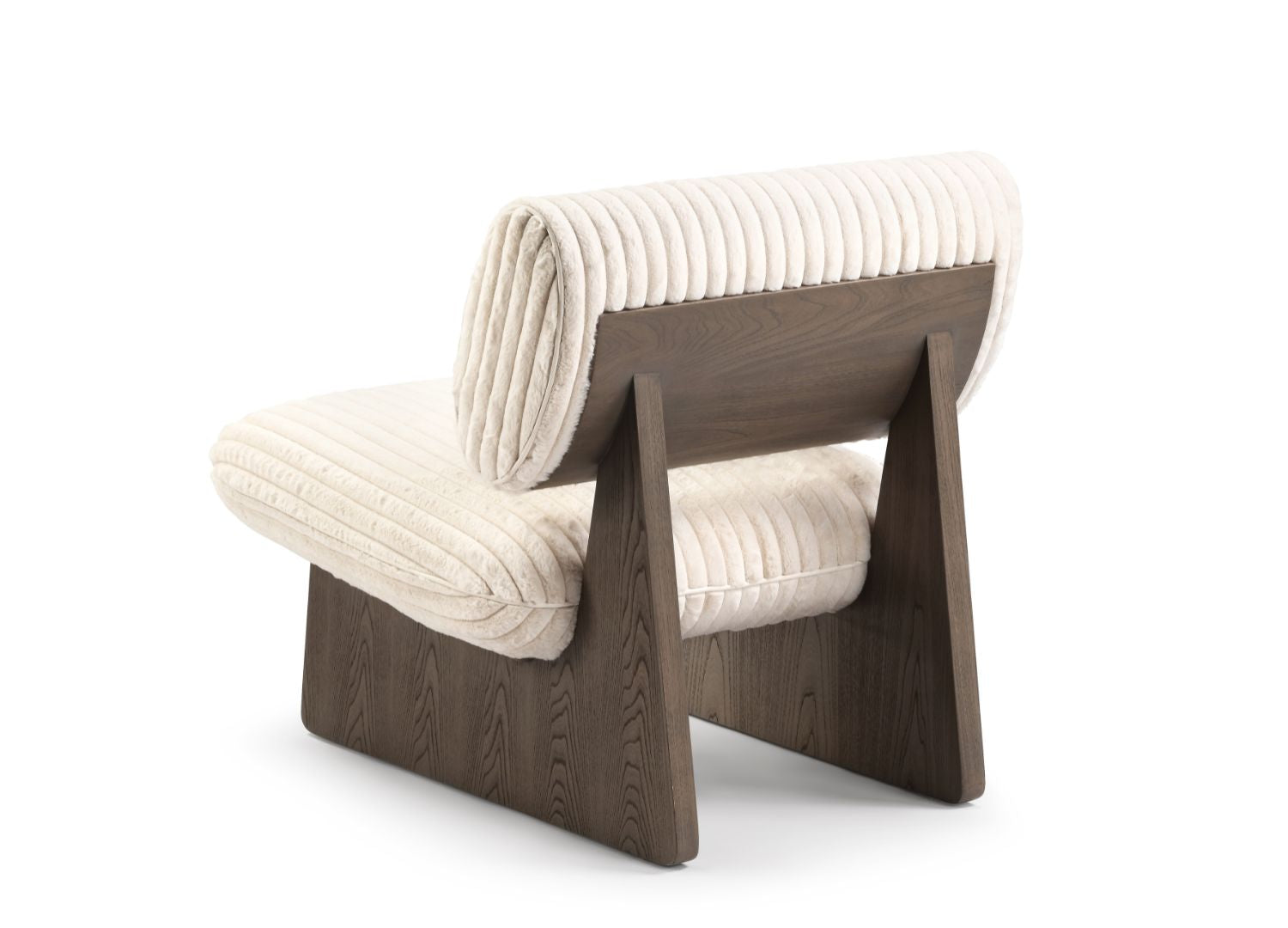 Elena Armless Accent Chair detail image - Resin Society