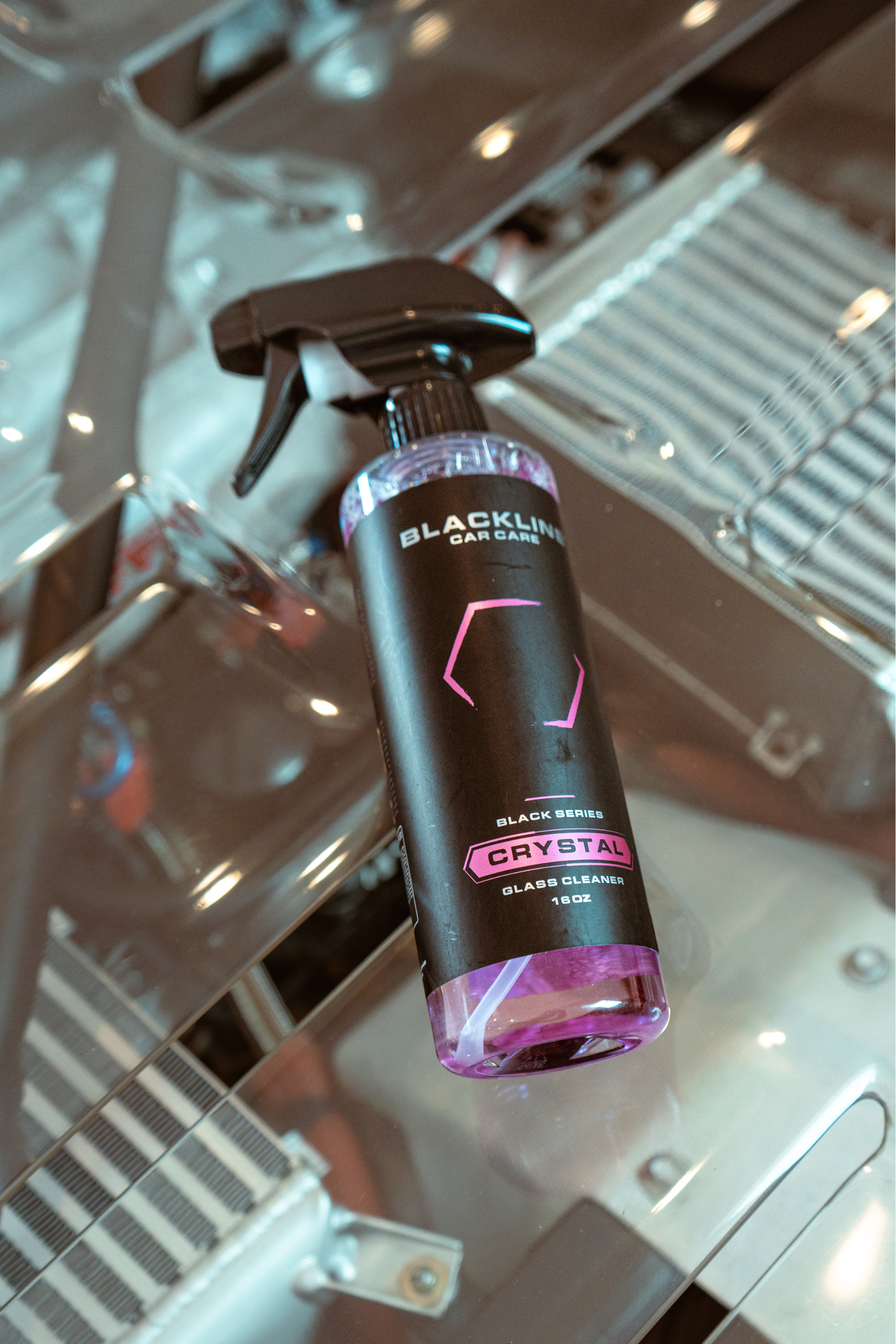 BLACKLINE® CRYSTAL GLASS CLEANER by Blackline Car Care - product image 2 for Resin Society