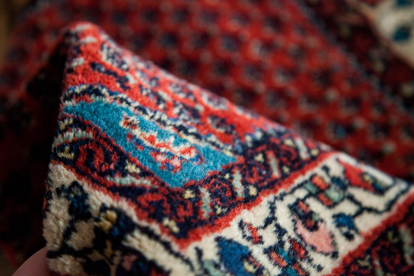 2x2 Vintage Engelas Rug Mat by Old New House® - product image 3 for Resin Society