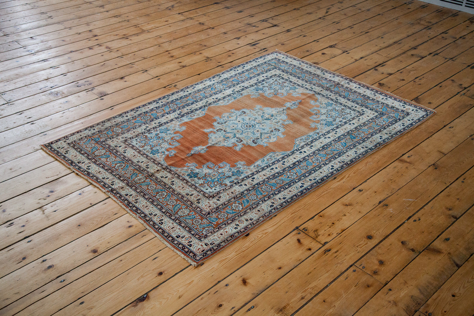 4x6 Fine Antique Haji Jalili Tabriz Rug by Old New House® - product image 10 for Resin Society