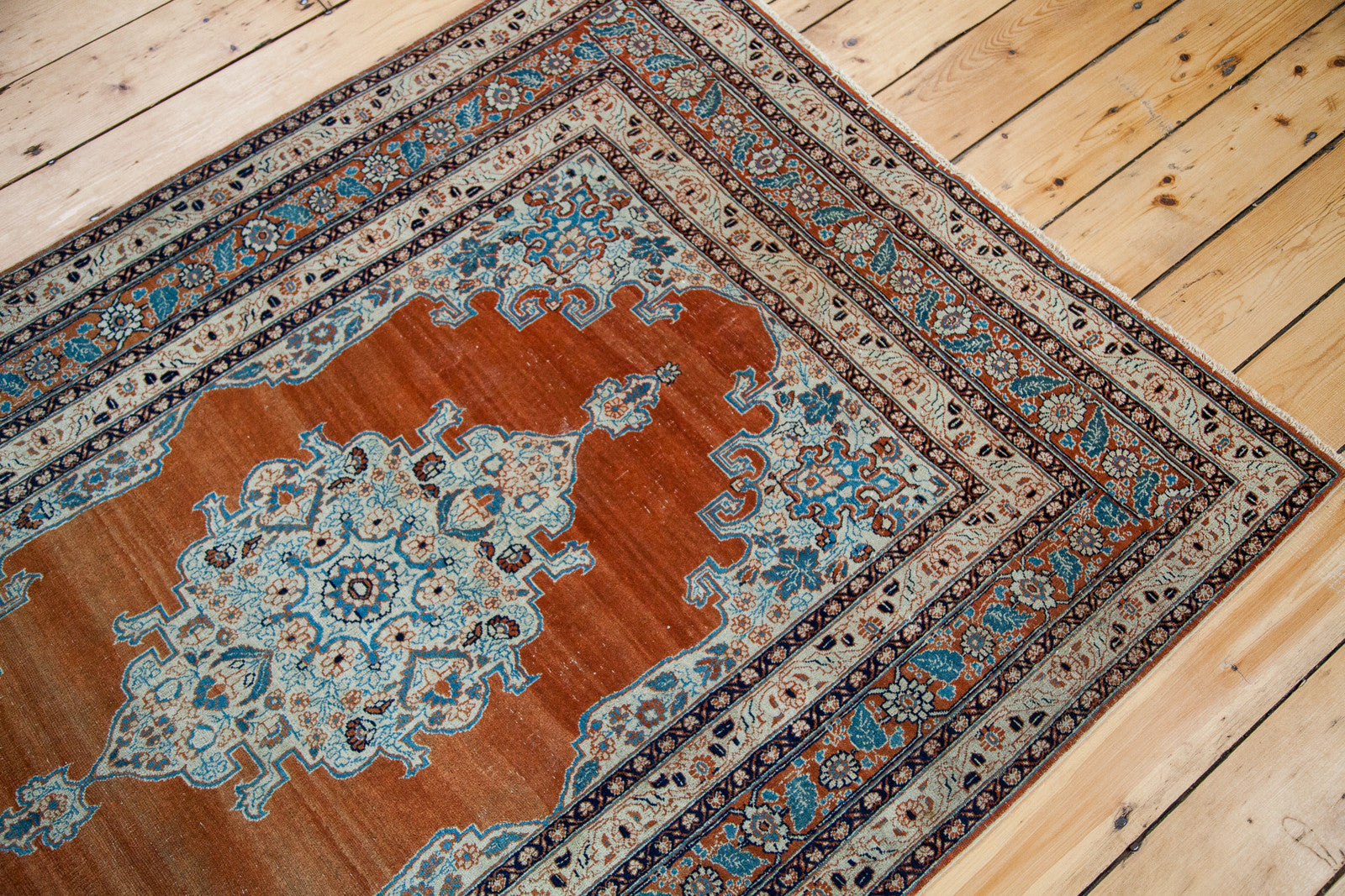 4x6 Fine Antique Haji Jalili Tabriz Rug by Old New House® - product image 2 for Resin Society