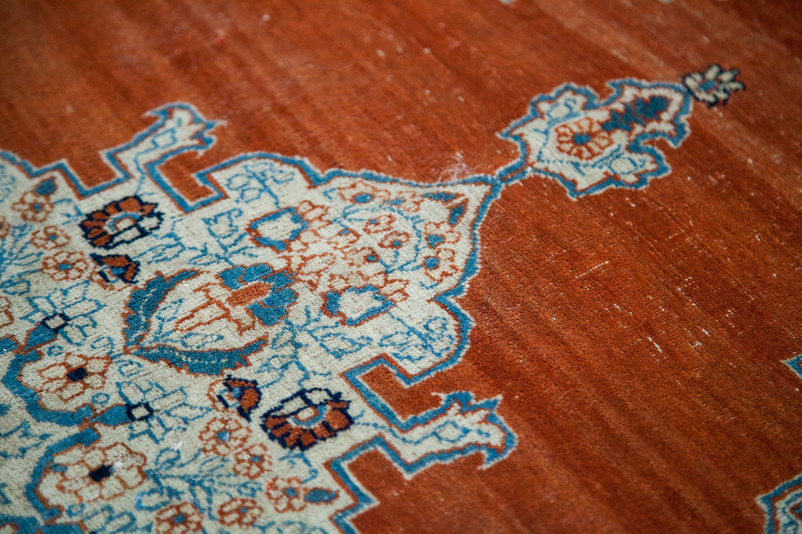 4x6 Fine Antique Haji Jalili Tabriz Rug by Old New House® - product image 5 for Resin Society