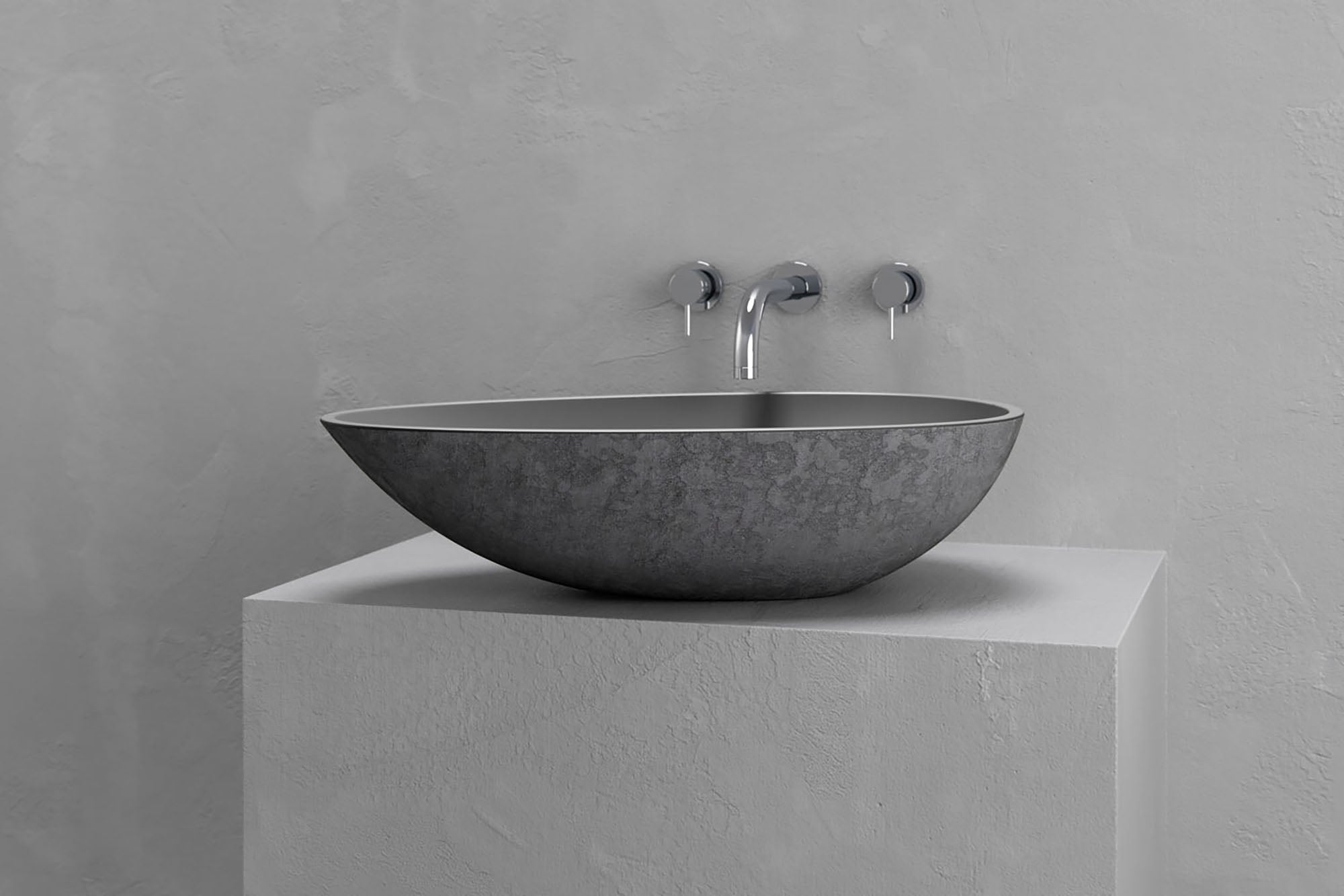 Egg Shaped Vessel Sink by VAST Studio - product image 8 for Resin Society
