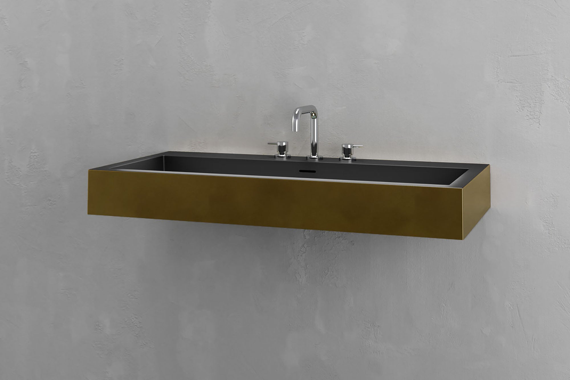 Wall Mounted Rectangular Bathroom Sink by VAST Studio - product image 19 for Resin Society