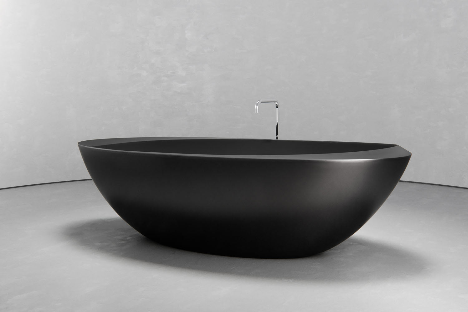 Custom Oval Freestanding Tub by VAST Studio - product image 6 for Resin Society