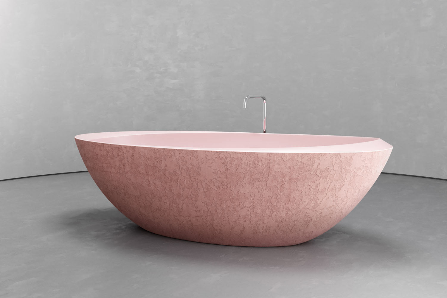 Custom Oval Freestanding Tub by VAST Studio - product image 8 for Resin Society