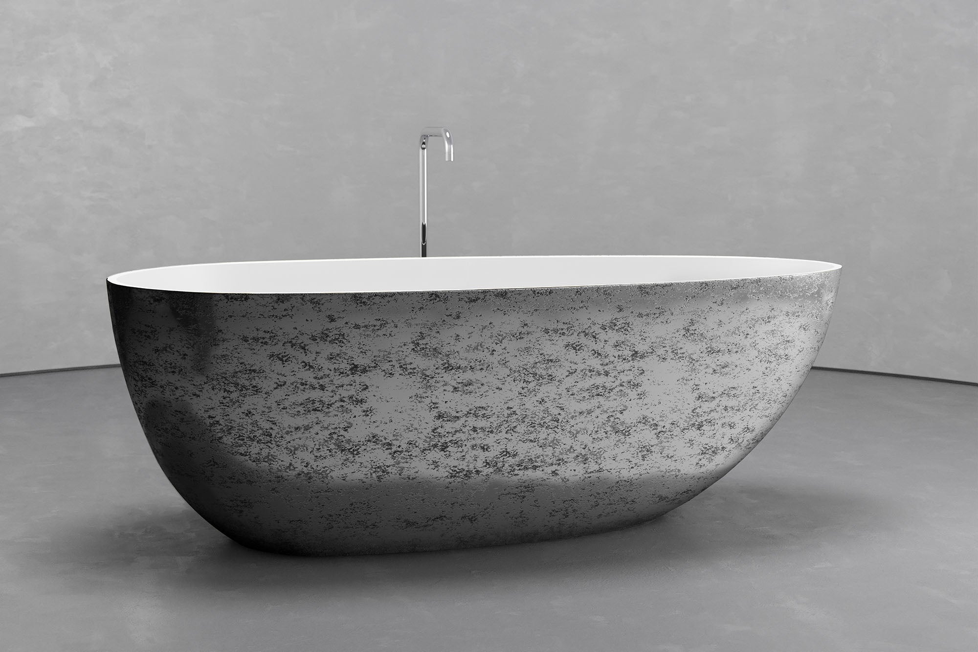 Ovoid Soaking Bathtub by VAST Studio - product image 14 for Resin Society