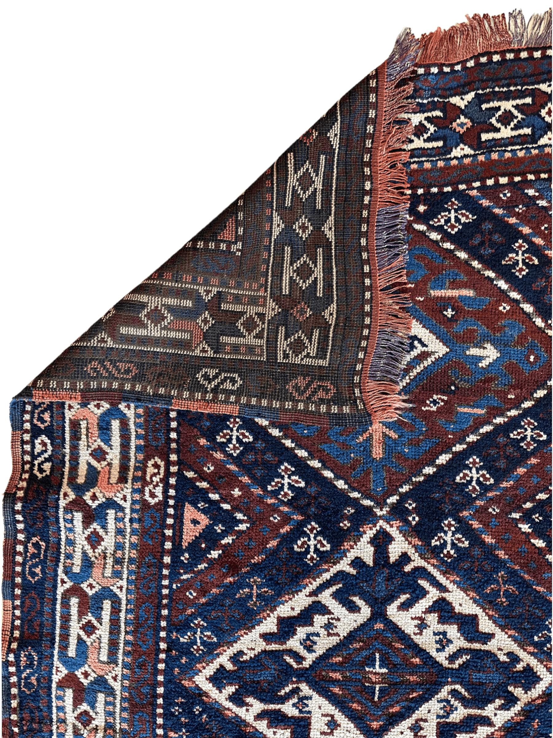 1920’s Antique Kurdish Rug 3’6” X 6’3” by Rugistan - product image 6 for Resin Society