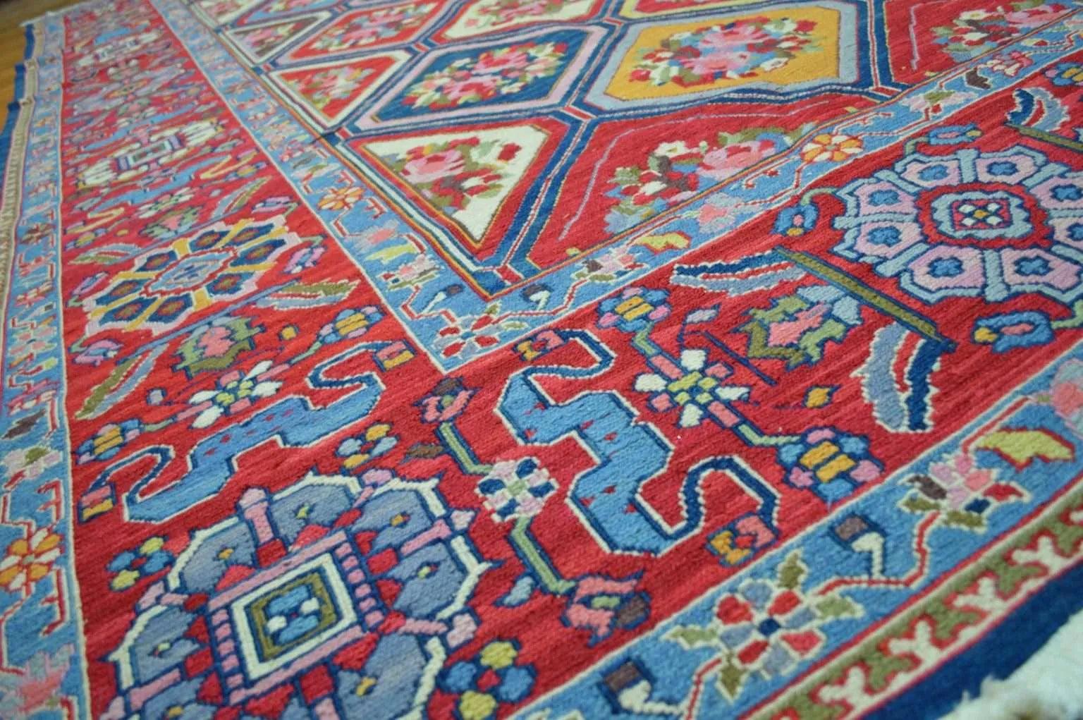 Handwoven Nourison Soumak SK43 Multicolor Area Rug – 8'5" x 11'7" – by Rugistan - product image 3 for Resin Society