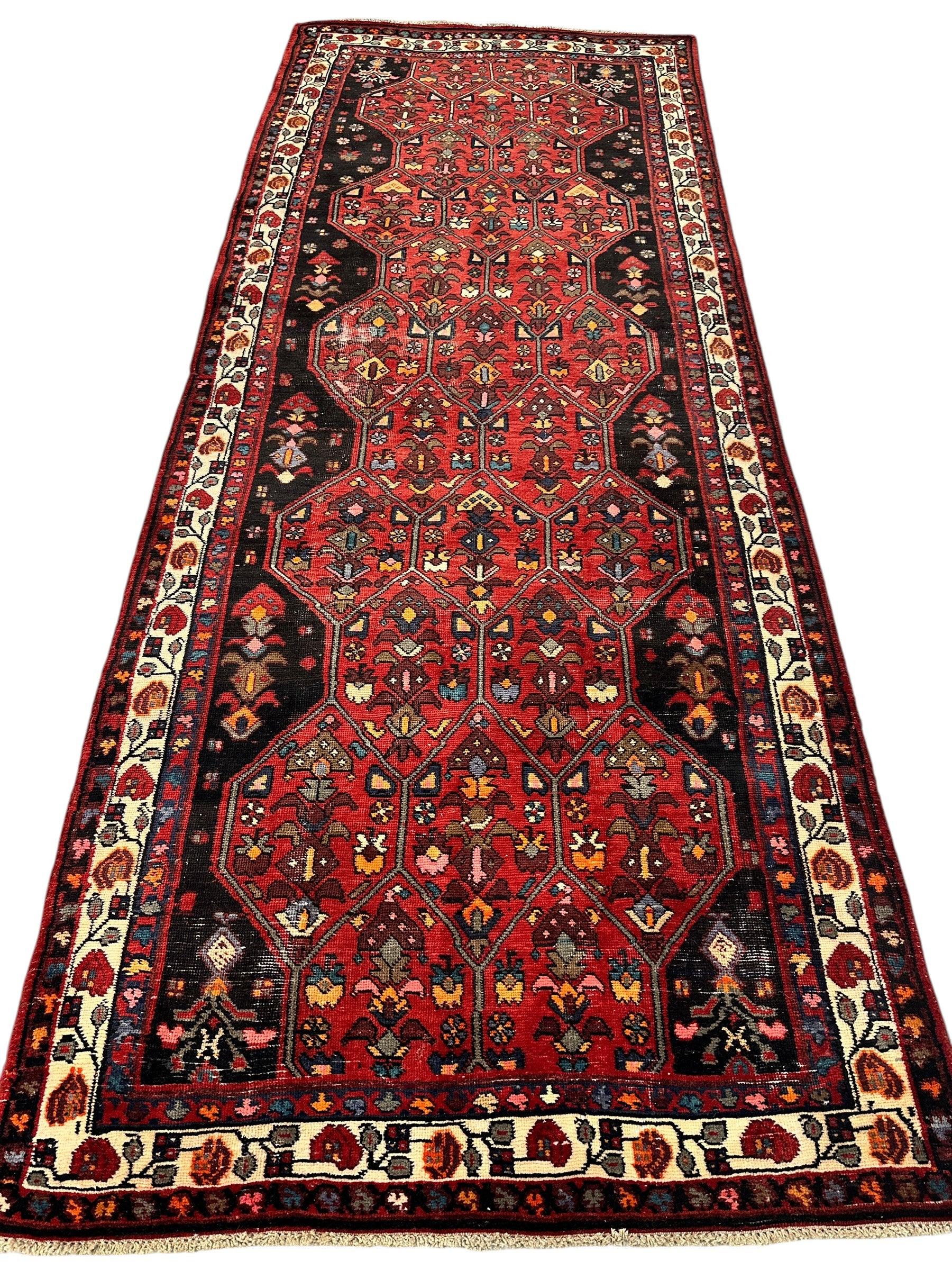 Vintage Persian Hosseinabad Runner Rug by Rugistan - product image 2 for Resin Society
