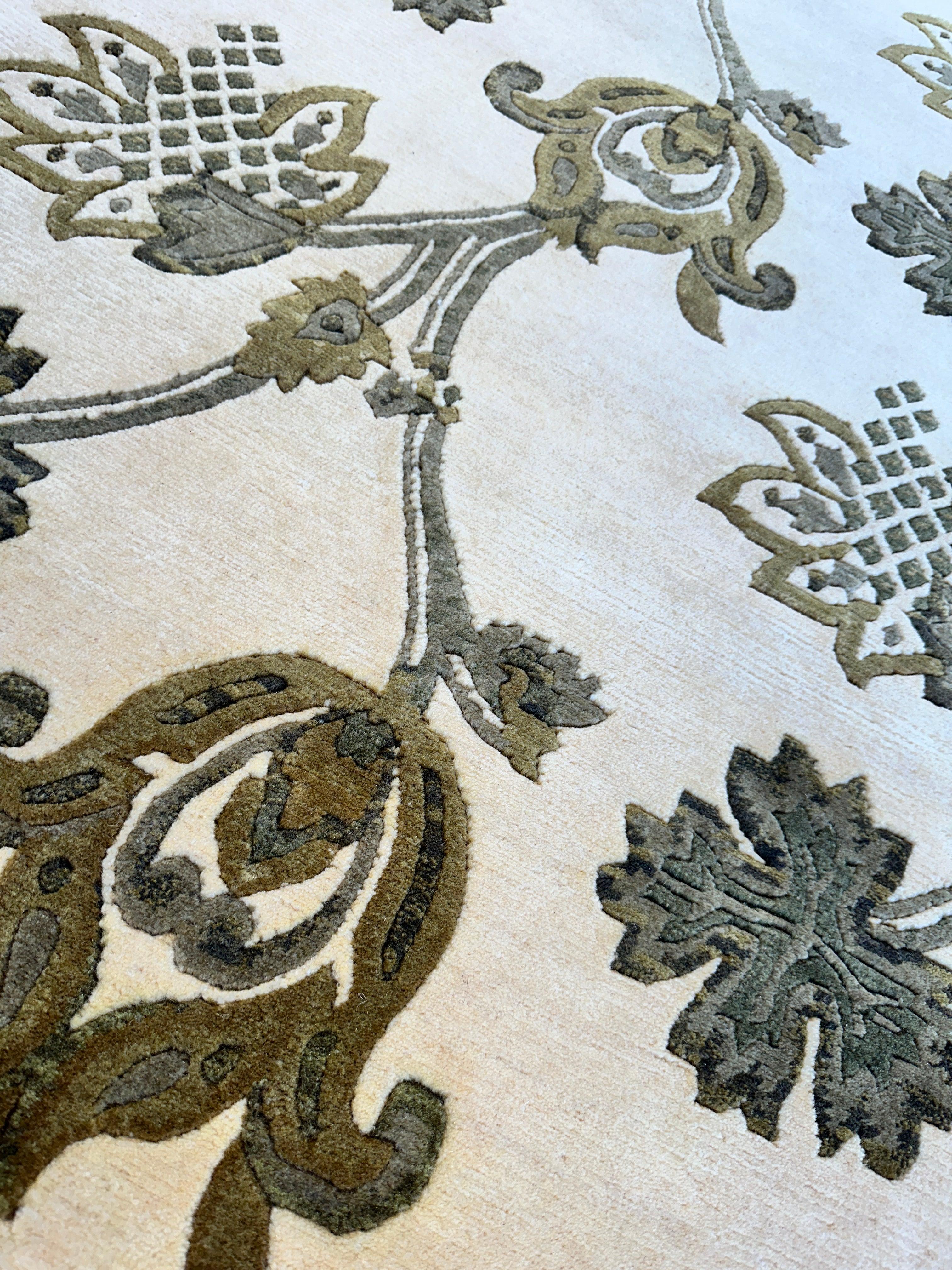 Hand-Knotted Indian Rug by Rugistan - product image 4 for Resin Society