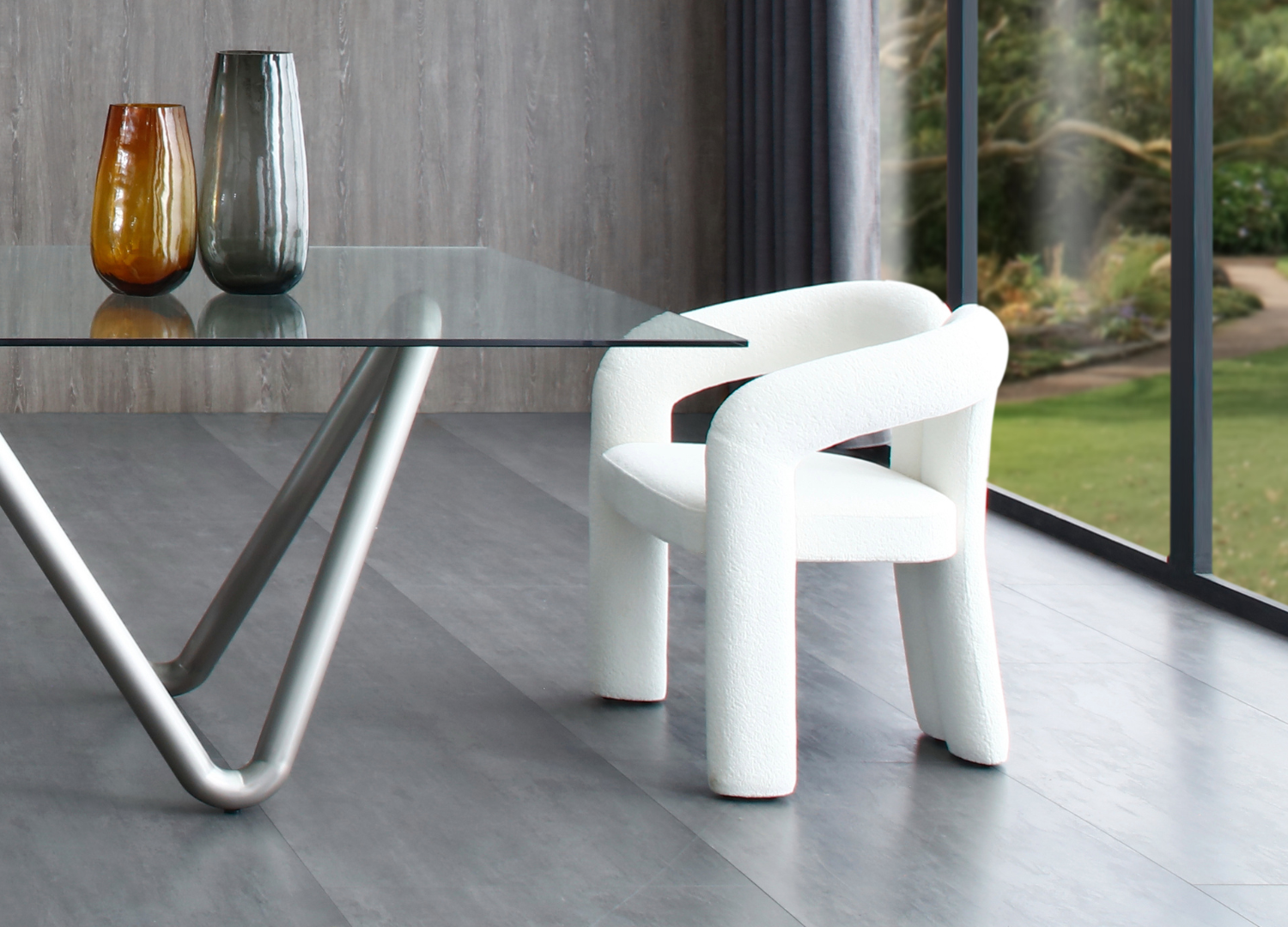 Mirage Dining Armchair detail image - Resin Society