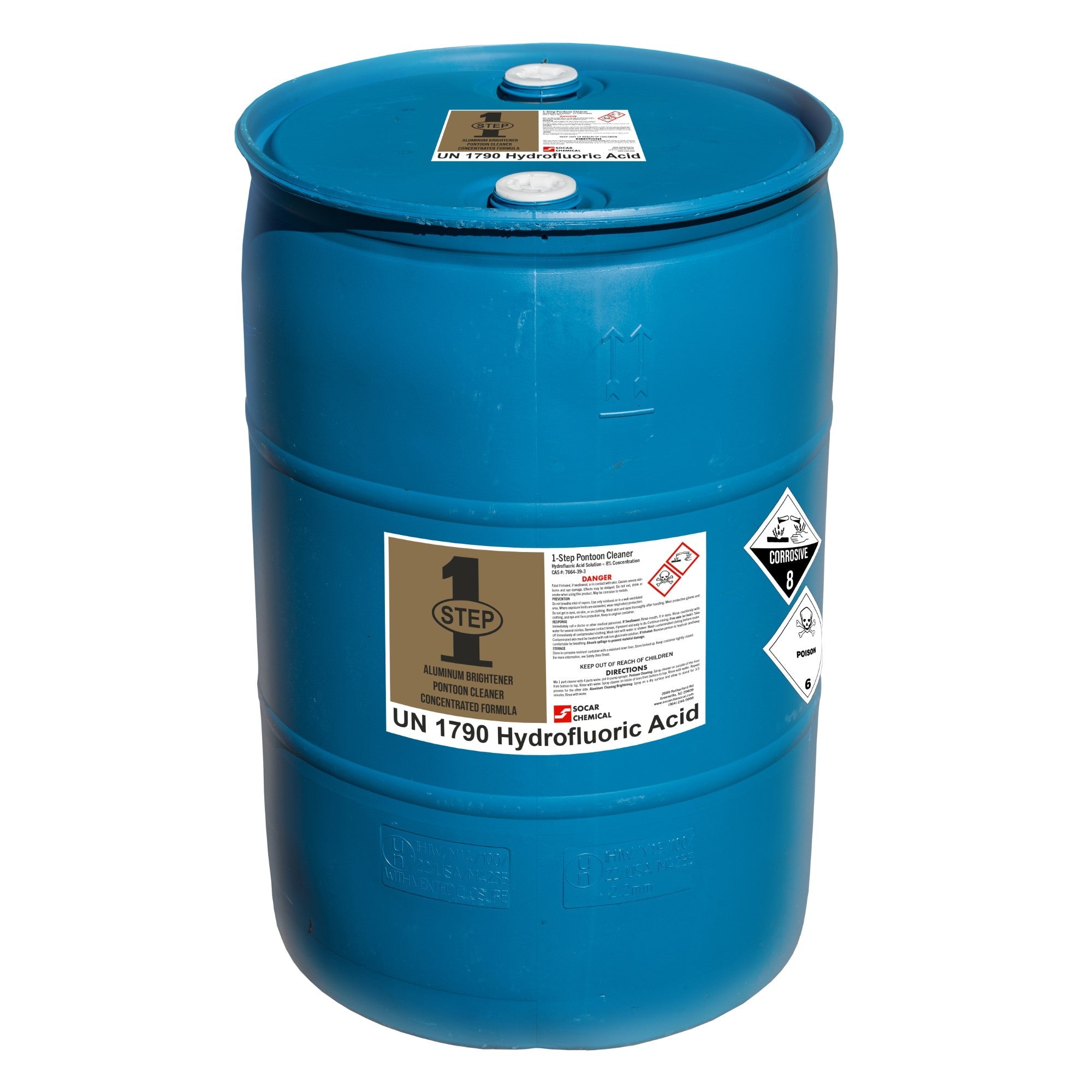 1-Step Pontoon Cleaner Concentrate (1 Gal Makes 5 Gal) detail image - Resin Society
