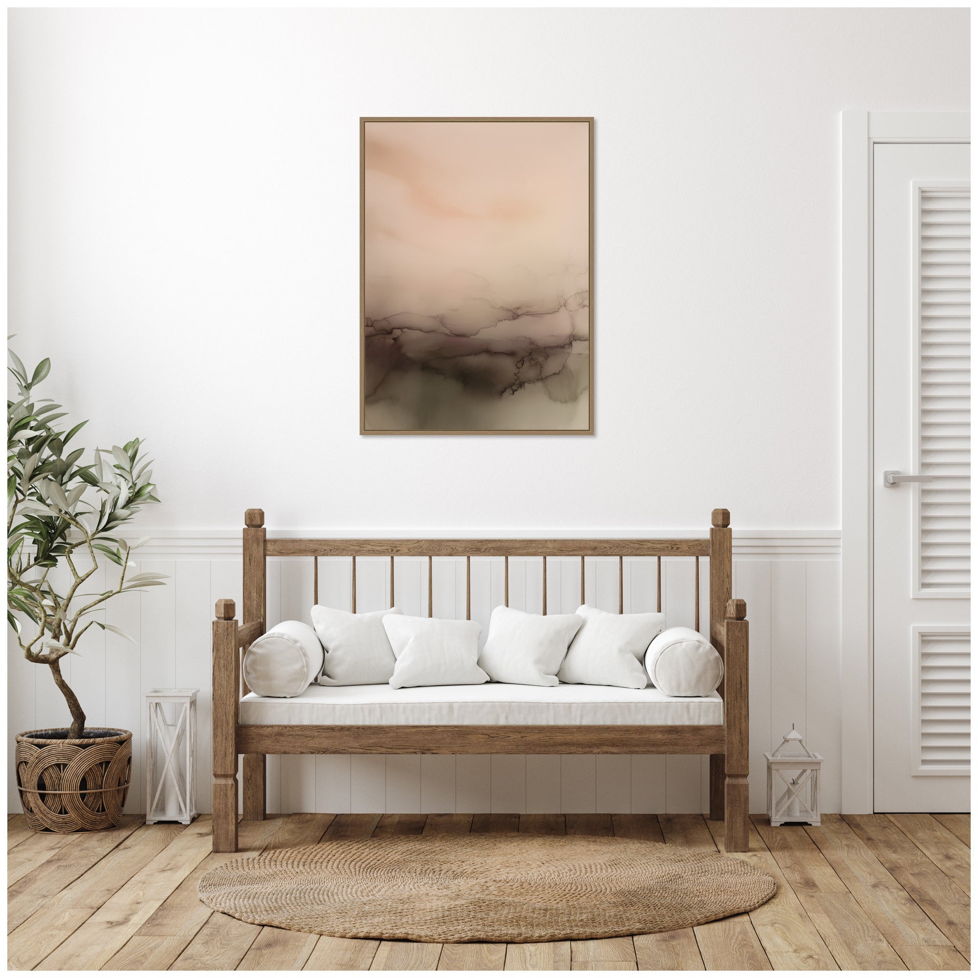 Dawn No.
3 by Amy Lighthall Framed Canvas Wall Art Print