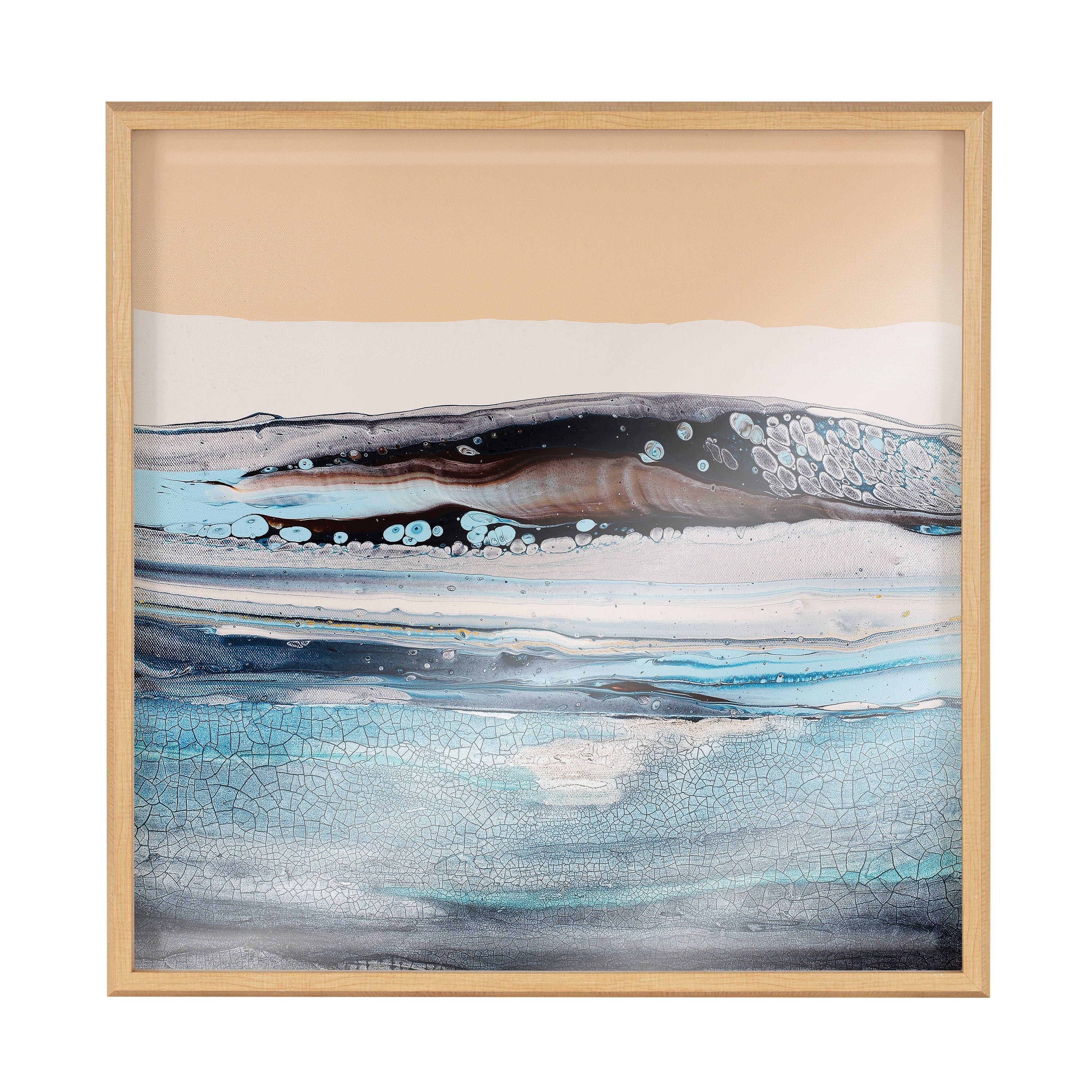 Blake Glacier Park Framed Printed Art by Xizhou Xie