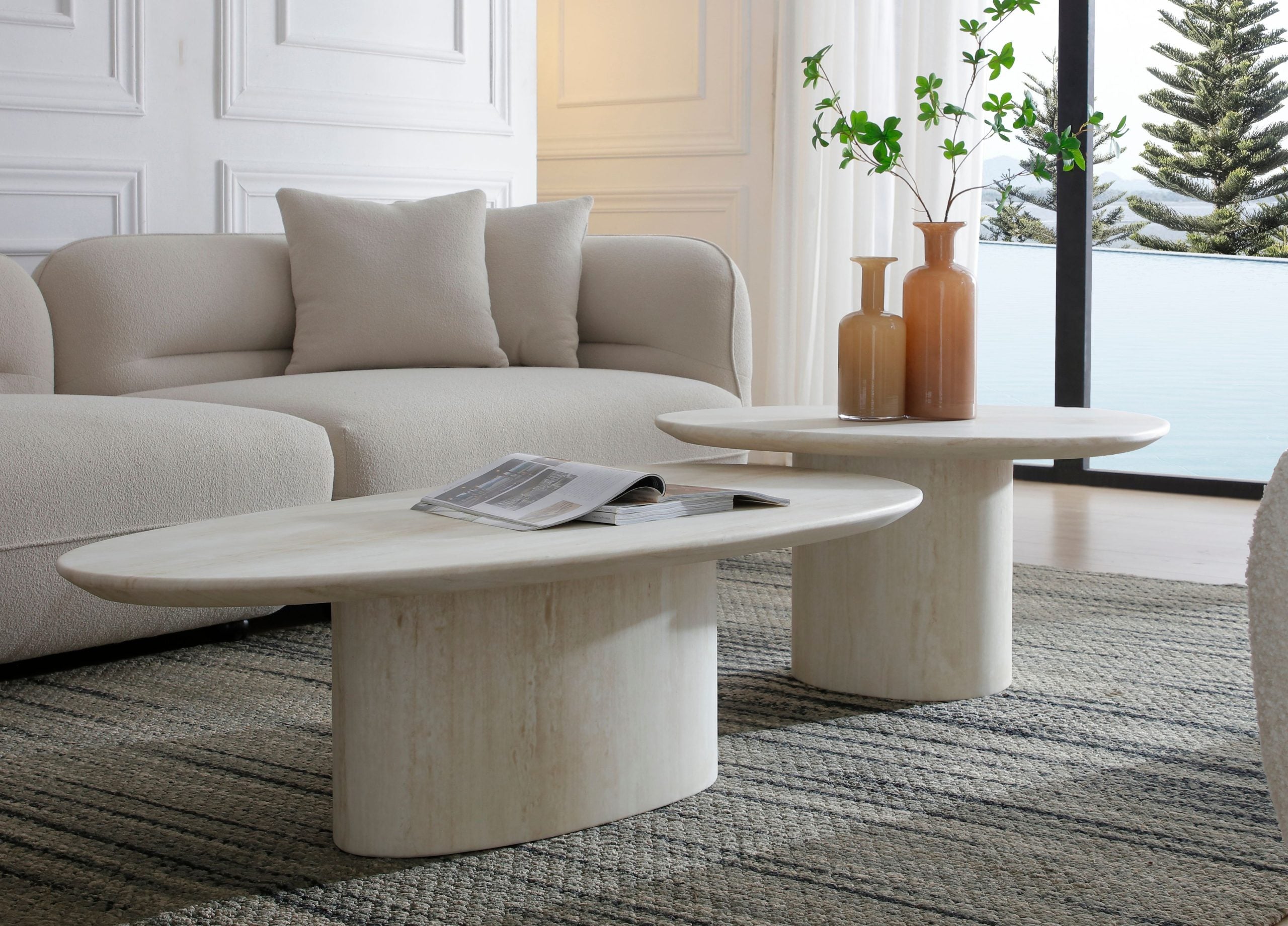 Petra Coffee Table detail image - Resin Society