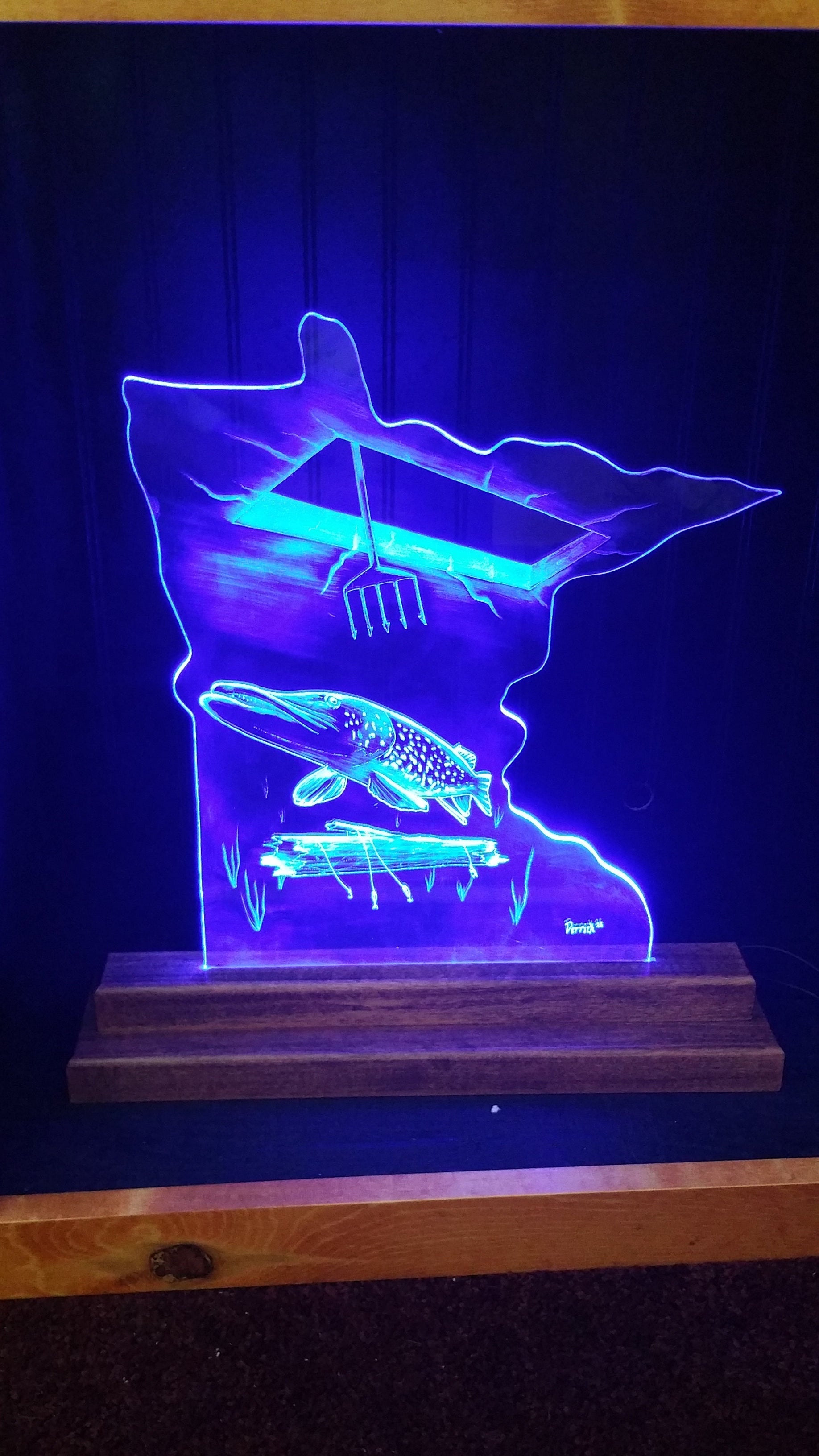 Fear The Spear (standard LED) by D-Lighted Designs