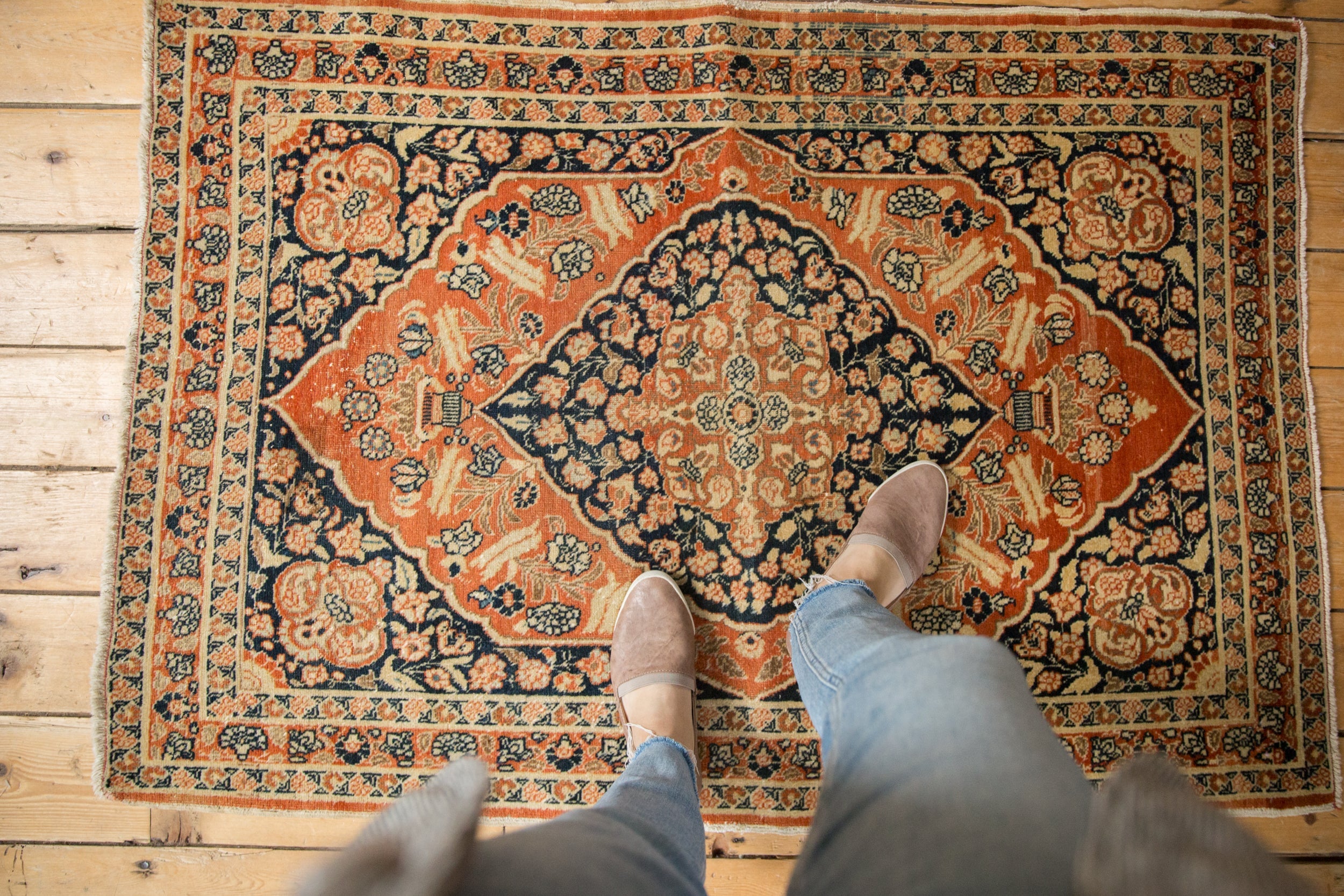 3x4.5 Antique Tabriz Rug by Old New House® - product image 2 for Resin Society