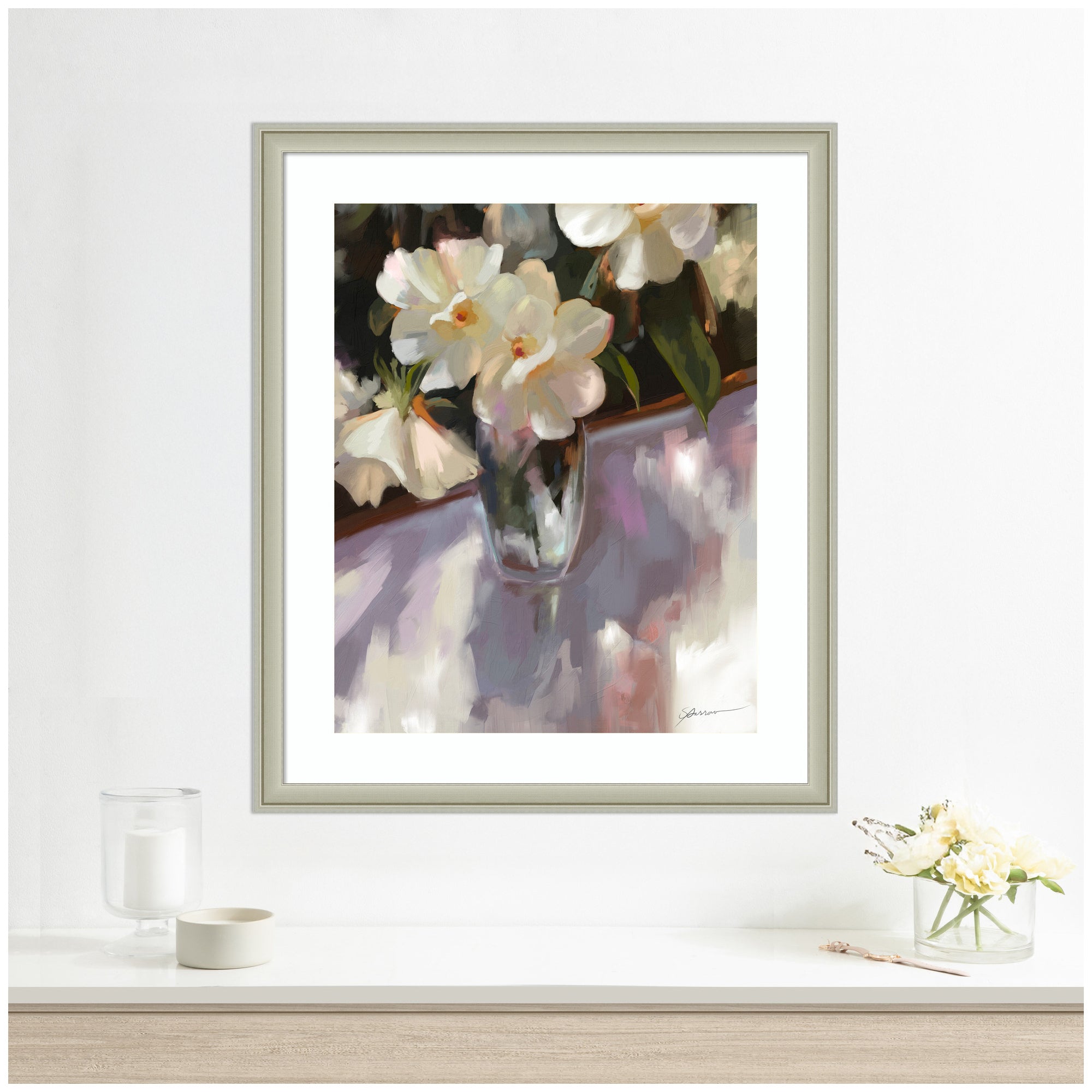 Framed Art Shadow Dance by Mary Sparrow
