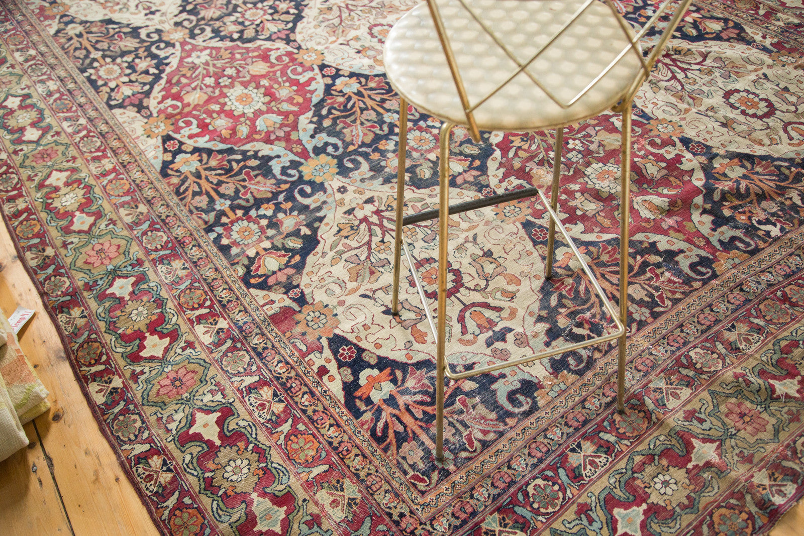 8.5x12 Unusual Antique Lavar Kerman Carpet by Old New House® - product image 12 for Resin Society