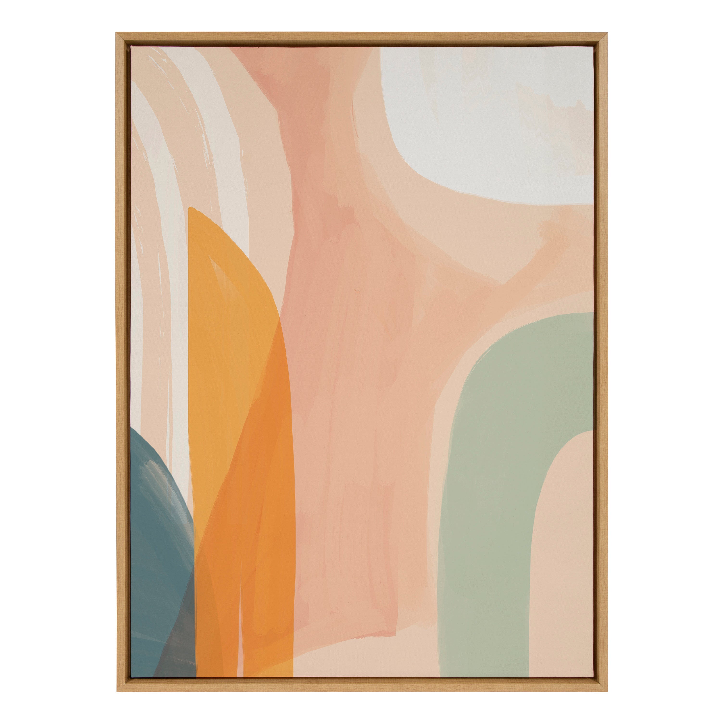 Sylvie Sunrise Over Marrakesh Framed Canvas