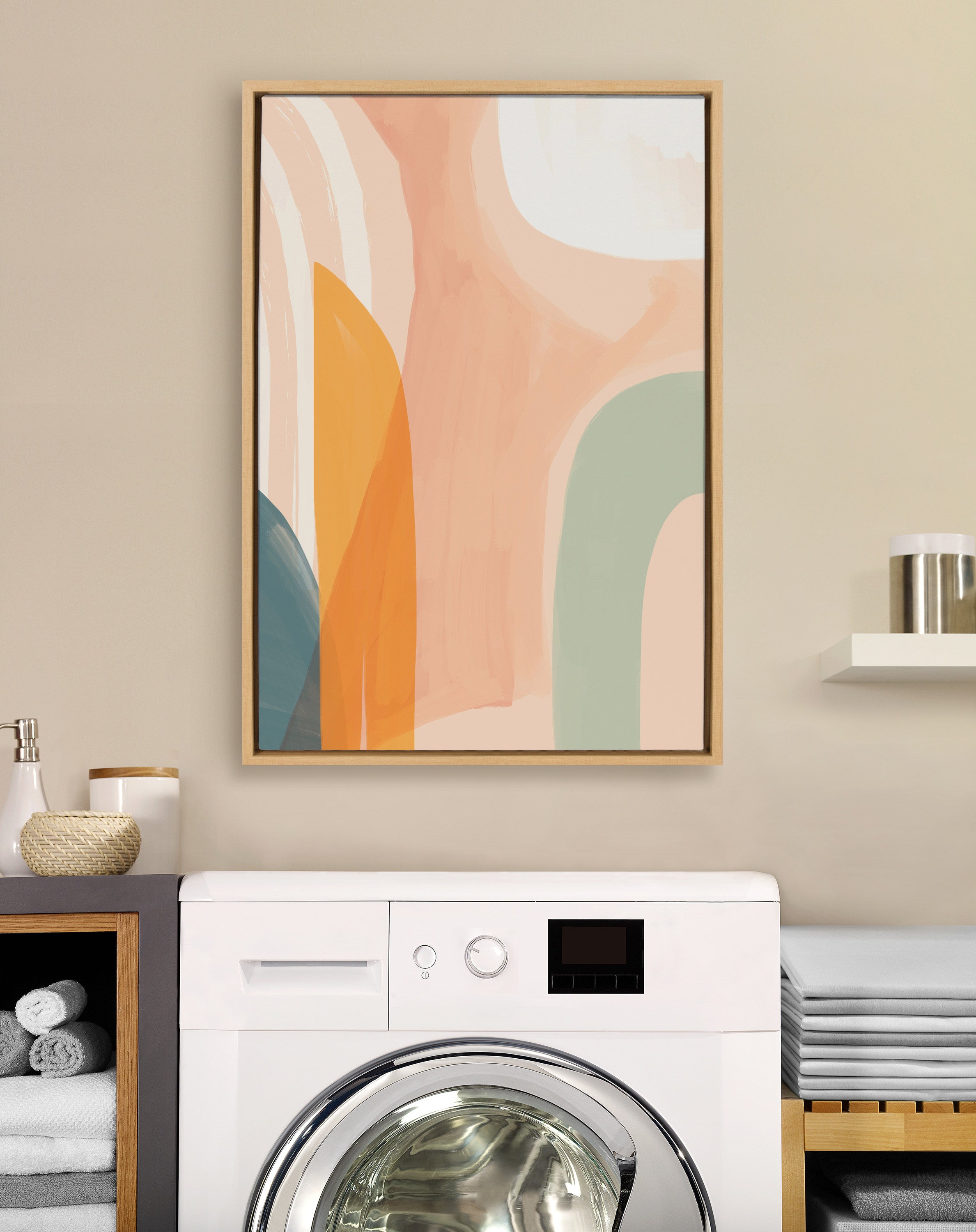 Sylvie Sunrise Over Marrakesh Framed Canvas by kateandlaurel - product image 19 for Resin Society