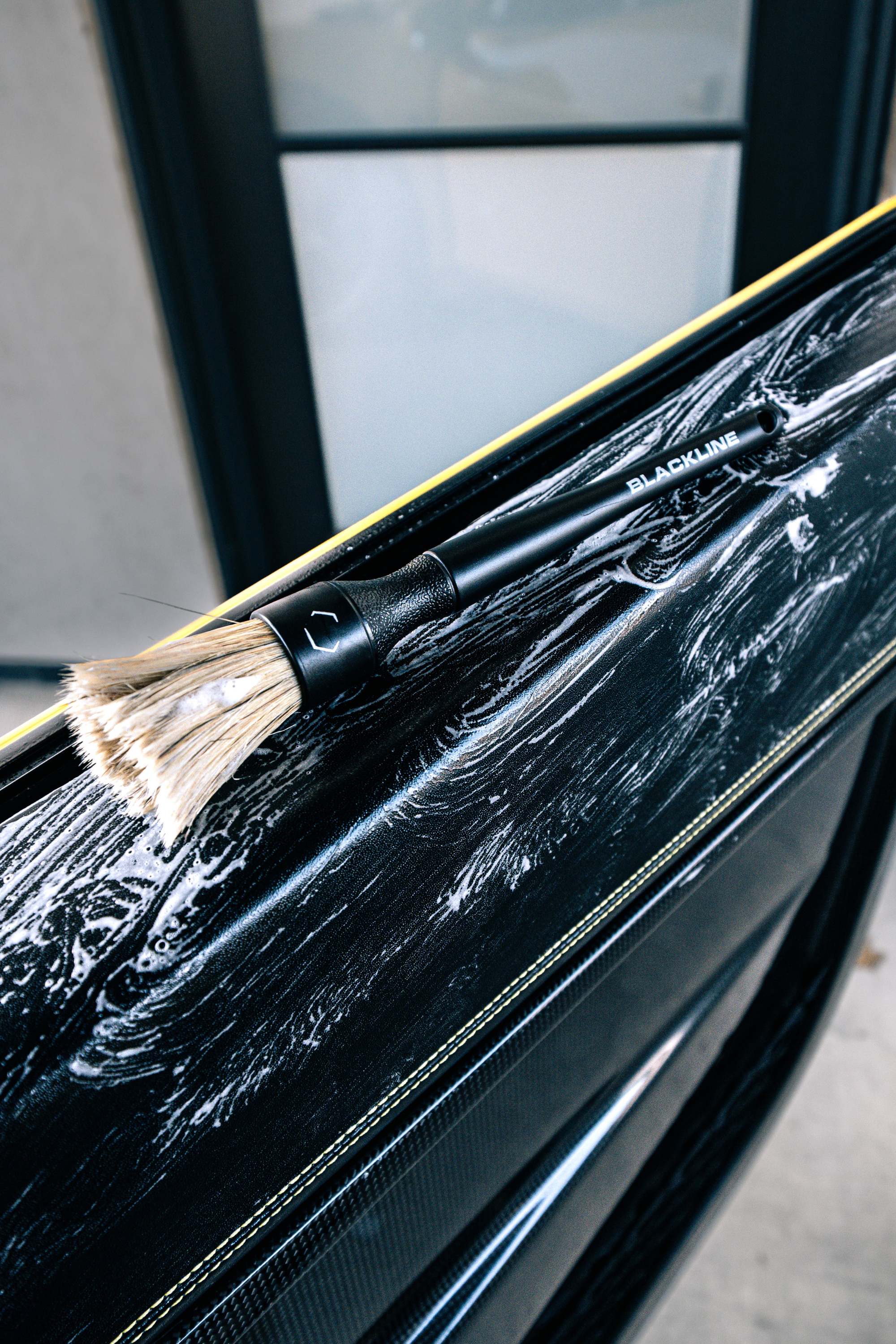 BLACKLINE® BOAR'S HAIR BRUSH SET by Blackline Car Care - product image 3 for Resin Society