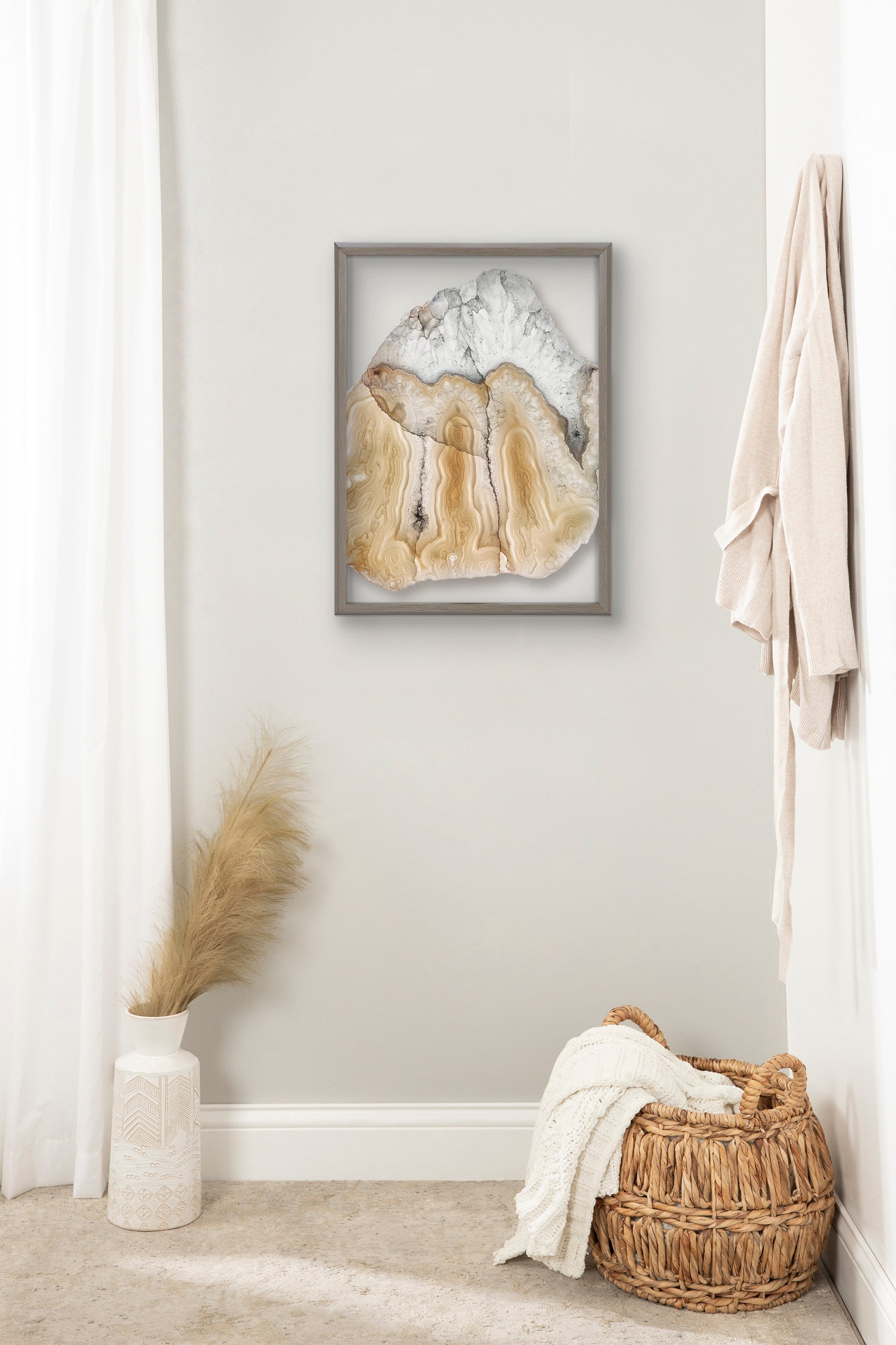 Blake Three Wonders Framed Printed Glass by kateandlaurel - product image 5 for Resin Society