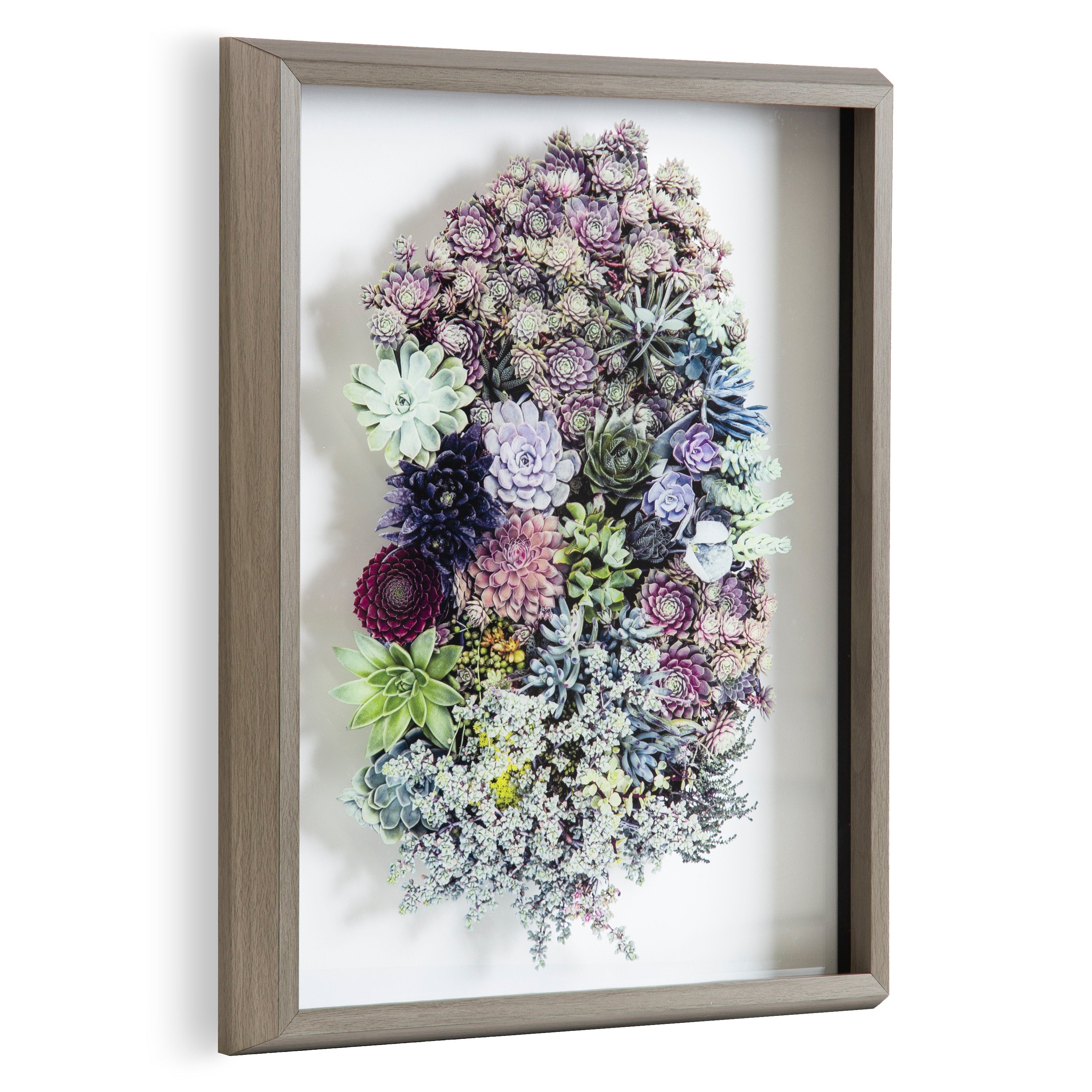 Blake Colony 1 Framed Printed Glass by kateandlaurel - main product image for Resin Society