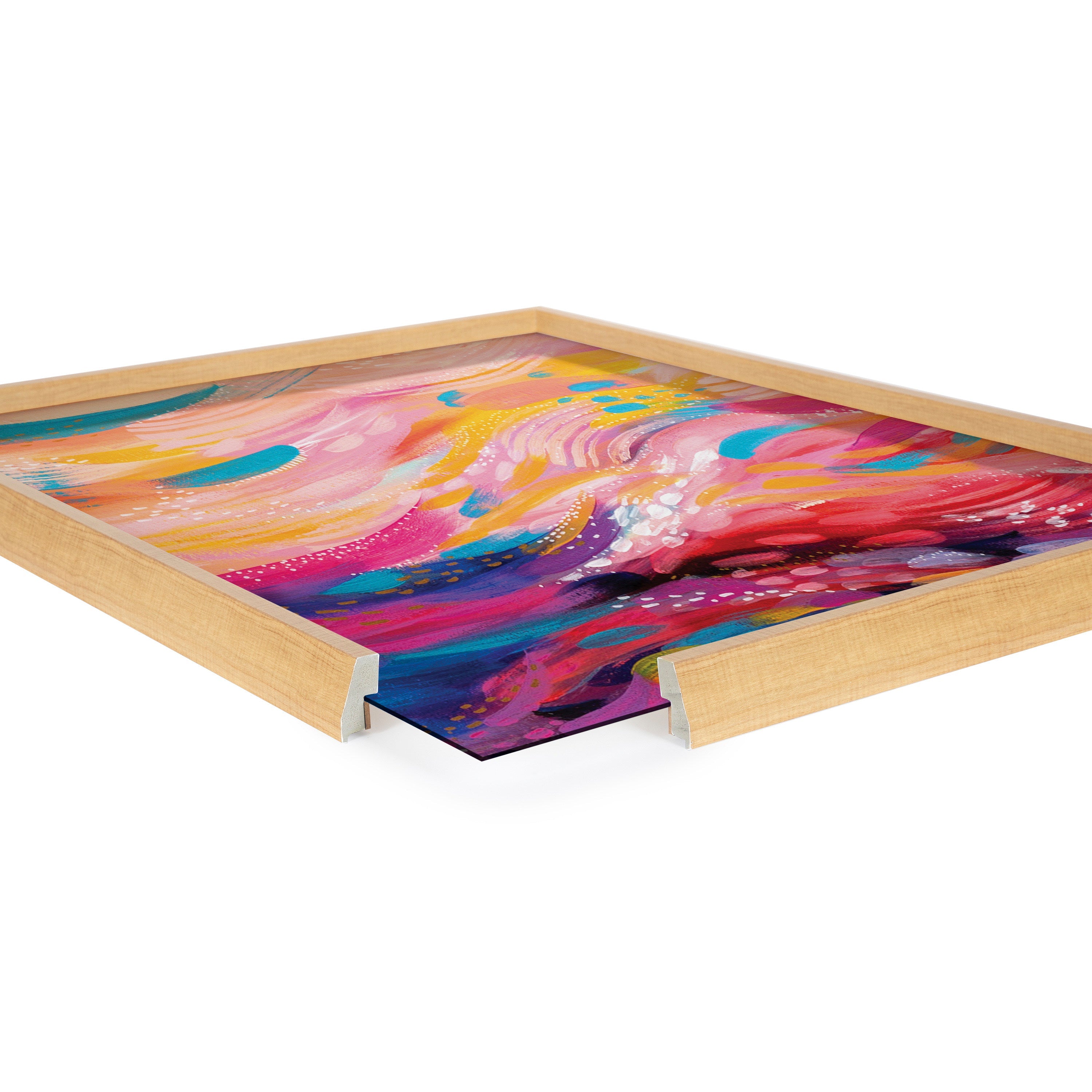 Blake BrushStrokes 90 Framed Printed Art by kateandlaurel - product image 17 for Resin Society