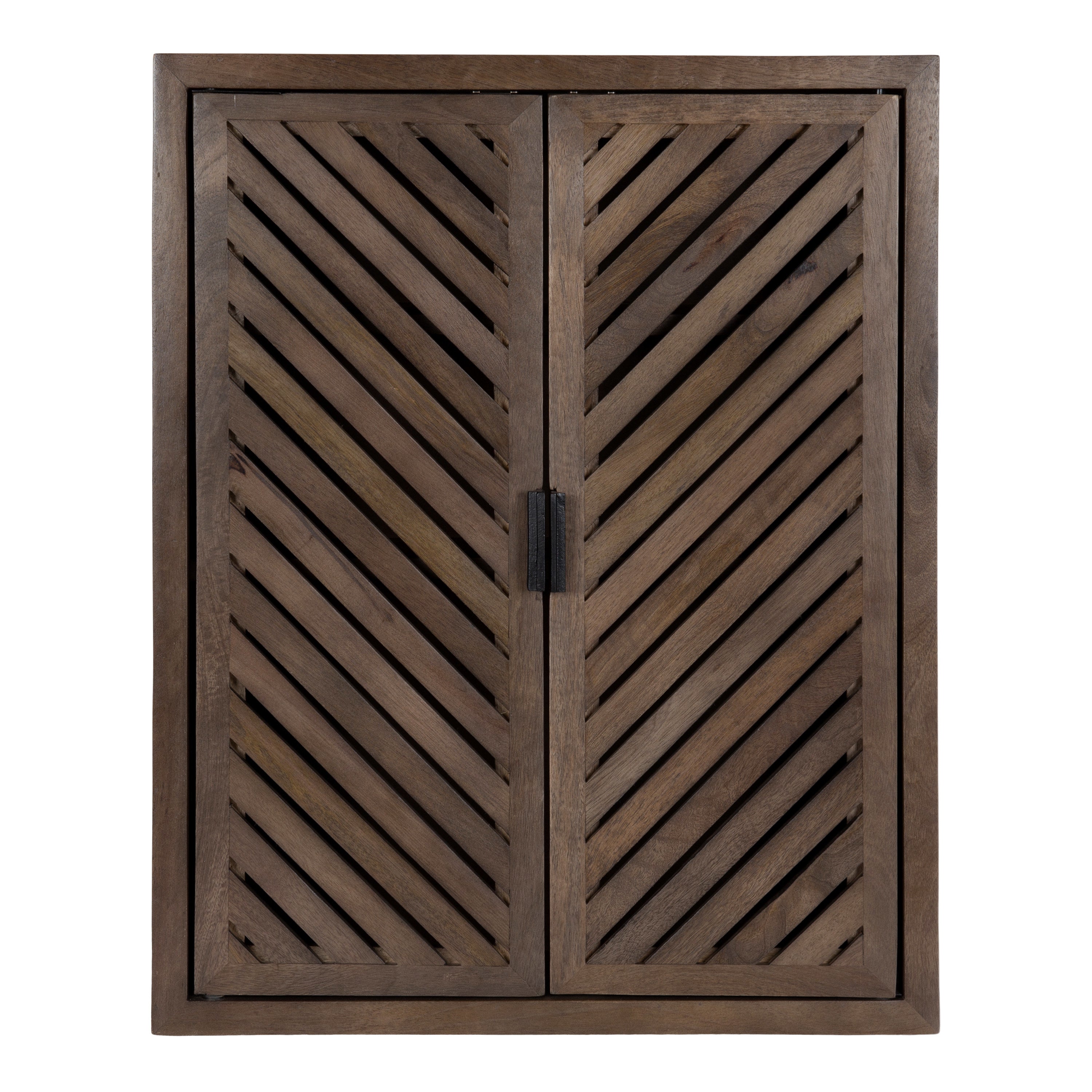 Mezzeta Tall Wood Bath Cabinet