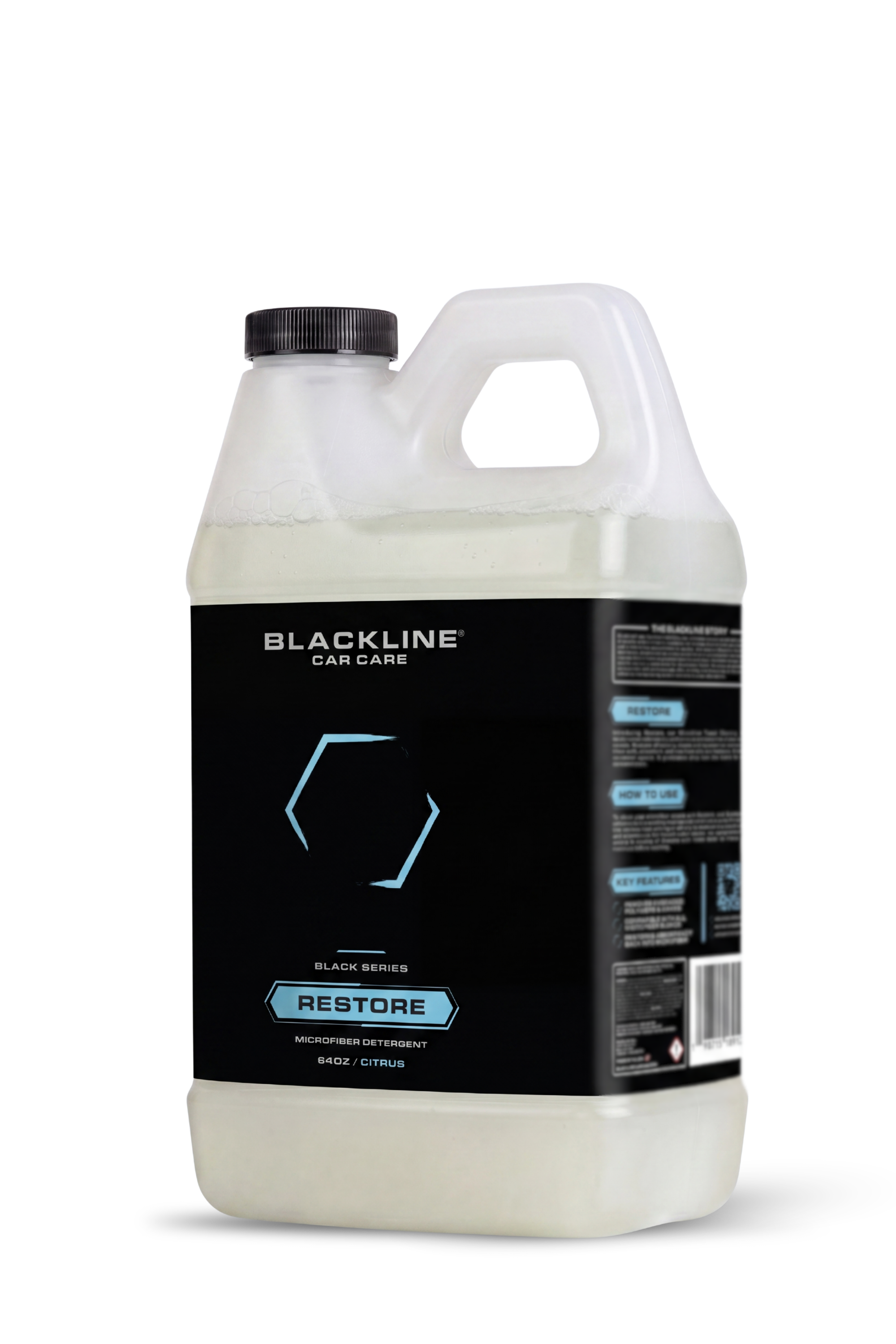 BLACKLINE® RESTORE MICROFIBER DETERGENT by Blackline Car Care - product image 6 for Resin Society