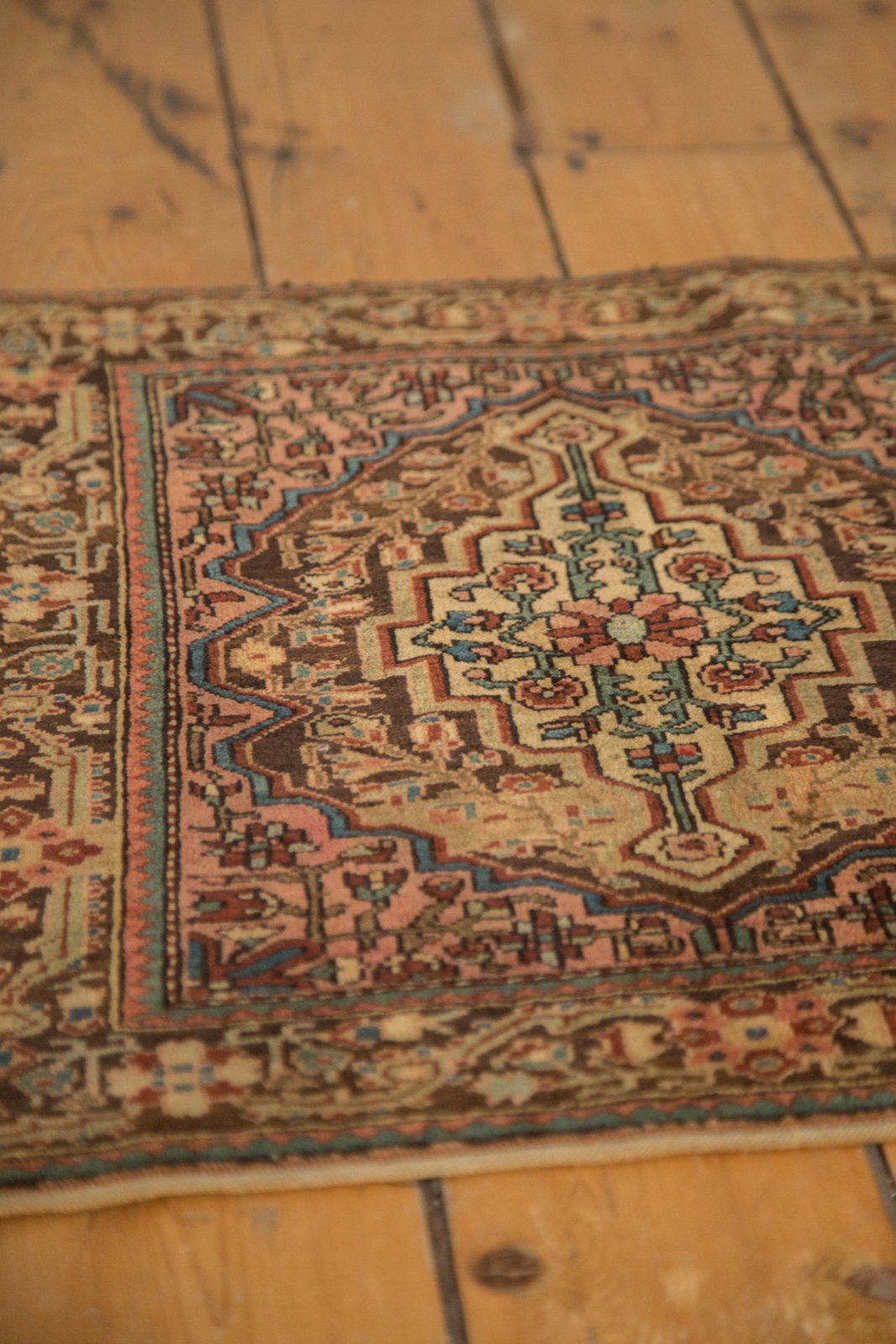 2x2 Vintage Josan Sarouk Square Rug Mat by Old New House® - product image 4 for Resin Society