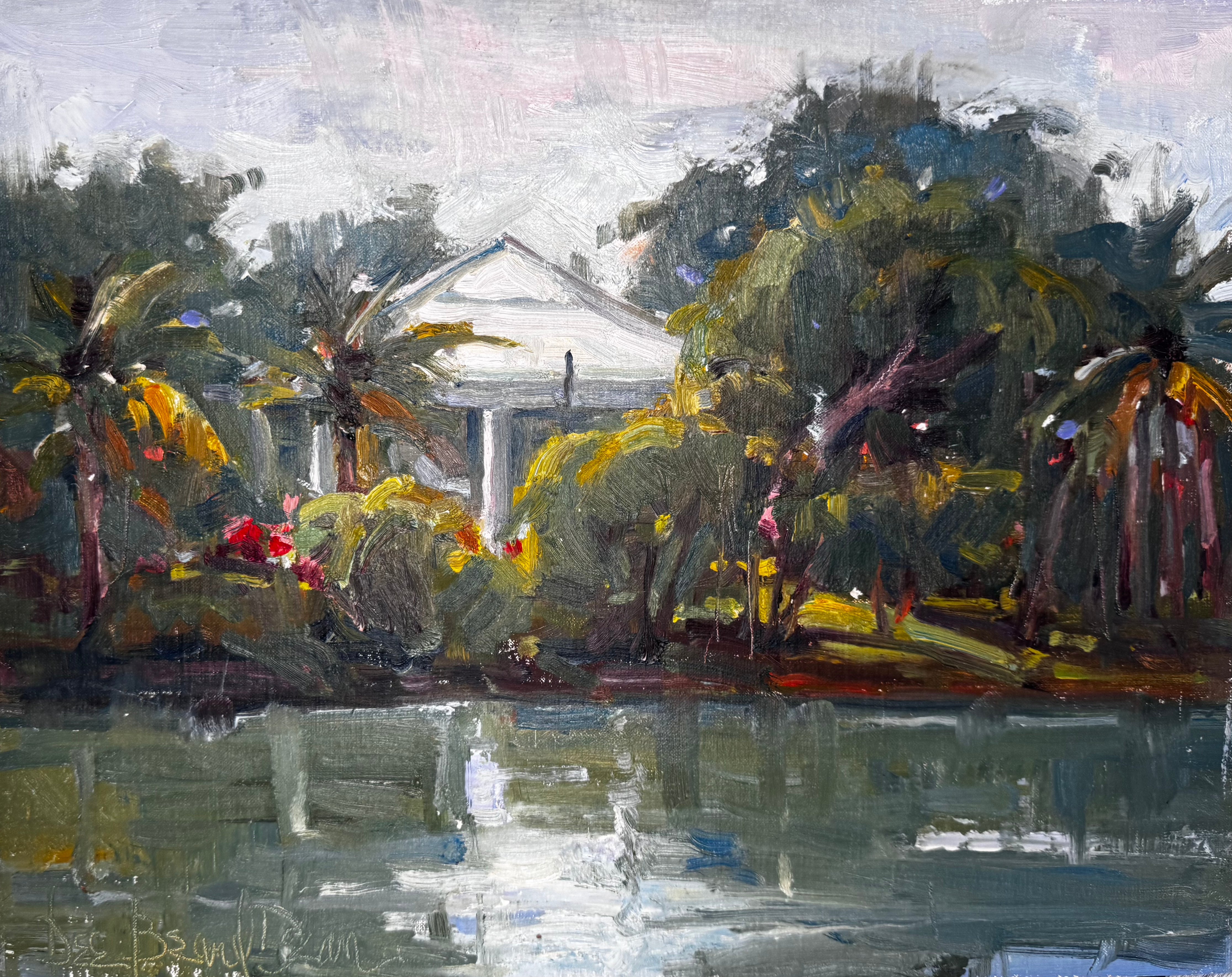 Twenty Seven artwork by John Beard Collection, an 11x14 plein air painting on board