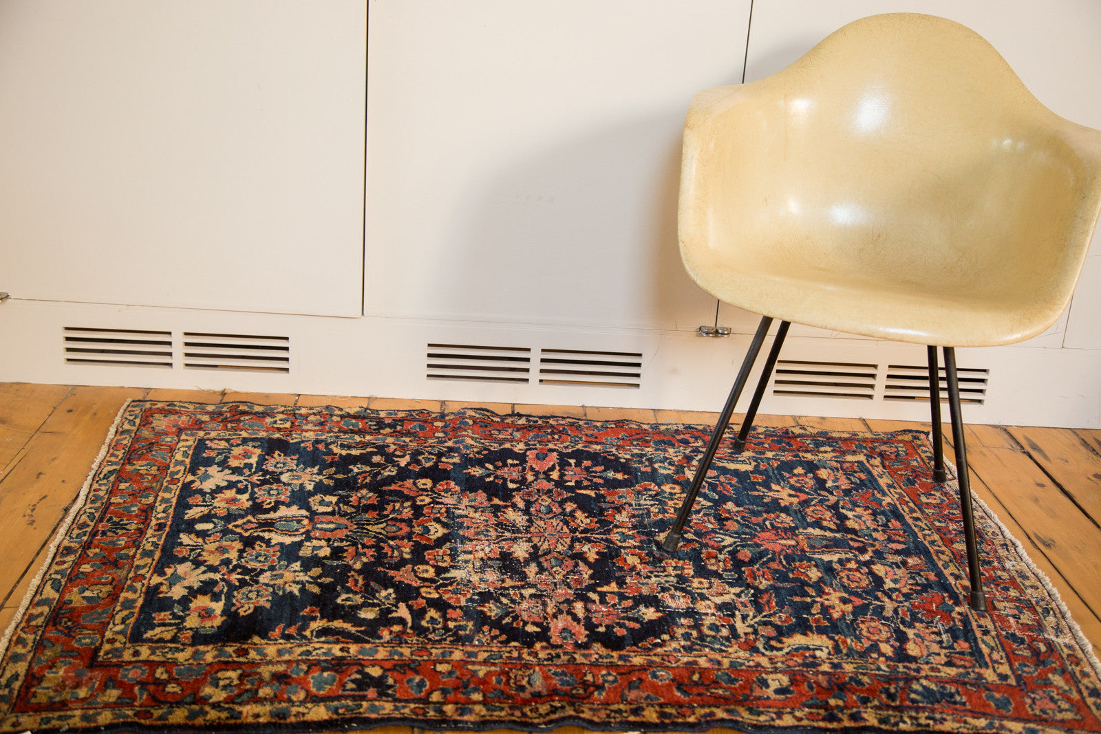 3.5x5 Vintage Distressed Fine Bibikabad Rug by Old New House® - product image 2 for Resin Society
