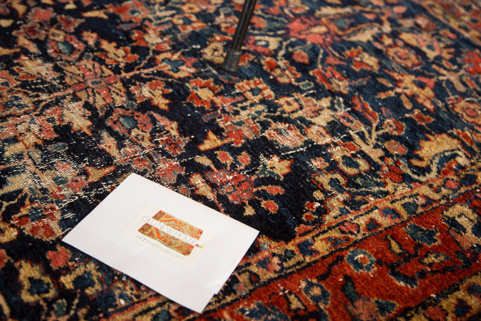 3.5x5 Vintage Distressed Fine Bibikabad Rug by Old New House® - product image 7 for Resin Society