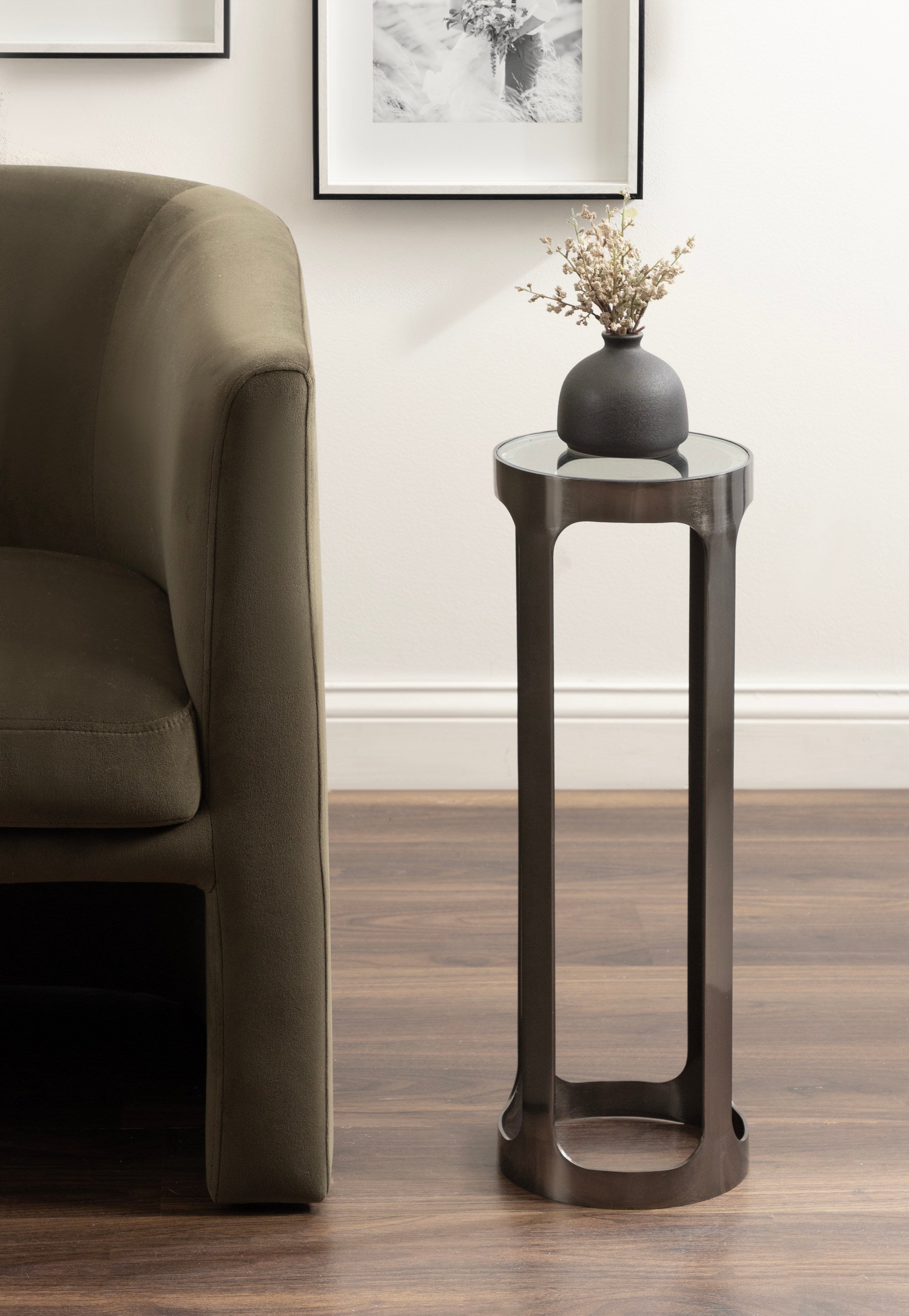 Dahl Metal Drink Table